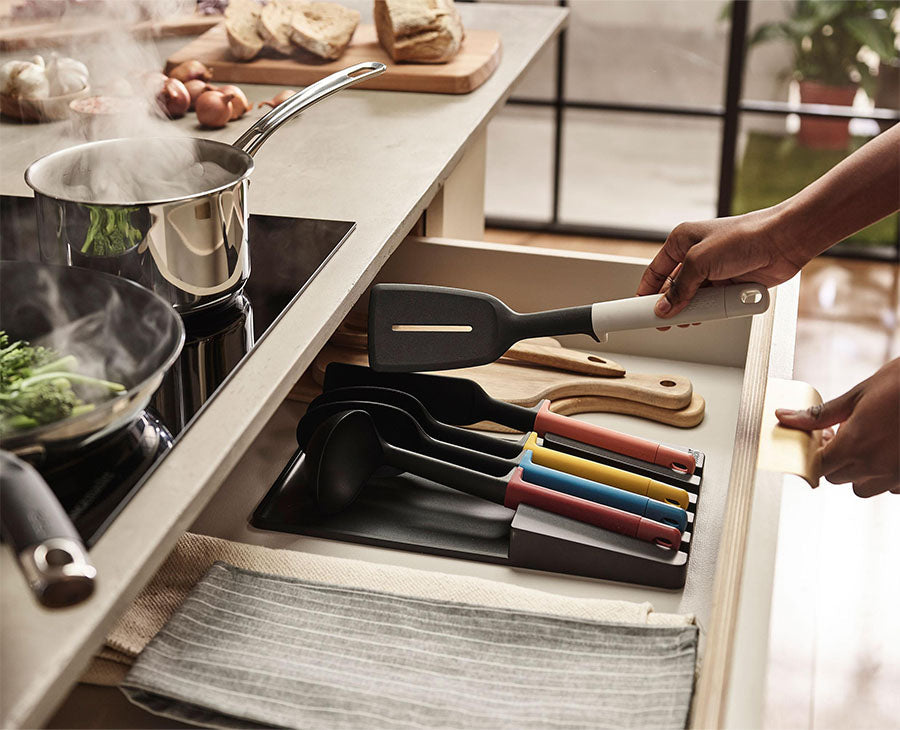 joseph-joseph-10-piece-multicolour-in-drawer-knife-utensil-set image 2