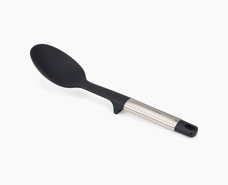 joseph-joseph-elevate-stainless-steel-silicone-solid-serving-spoon-with-integrat image 1