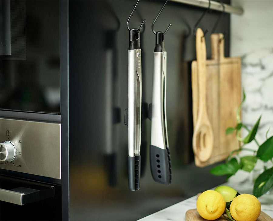 joseph-joseph-elevate-fusion-2-piece-stainless-steel-tong-set image 2