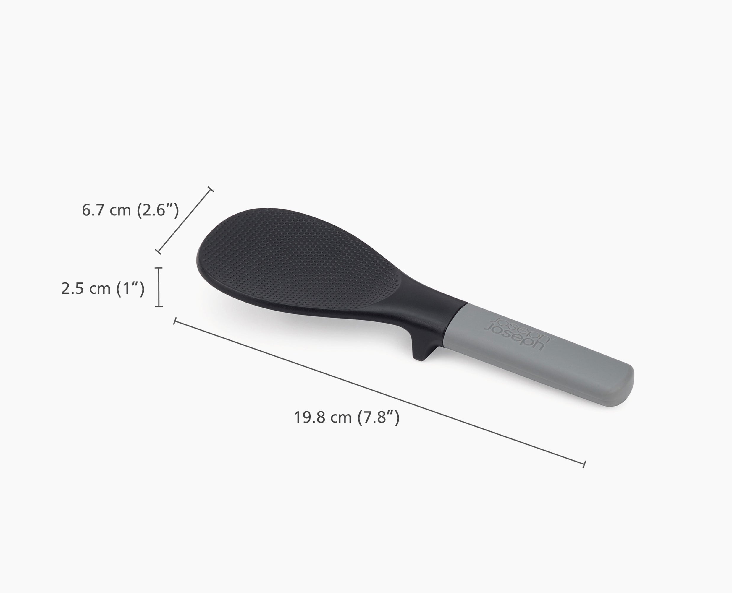 joseph-joseph-elevate-fusion-black-rice-spoon-anti-stick-textured-paddle image 7