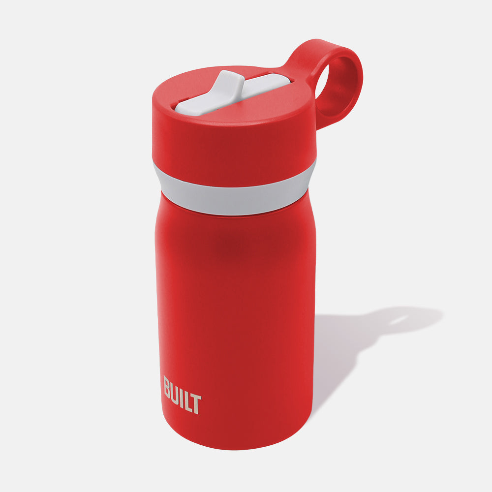 built-12oz-wide-mouth-cascade-bottle-with-straw-lid-insulated-leak-proof-sip-lid image 4