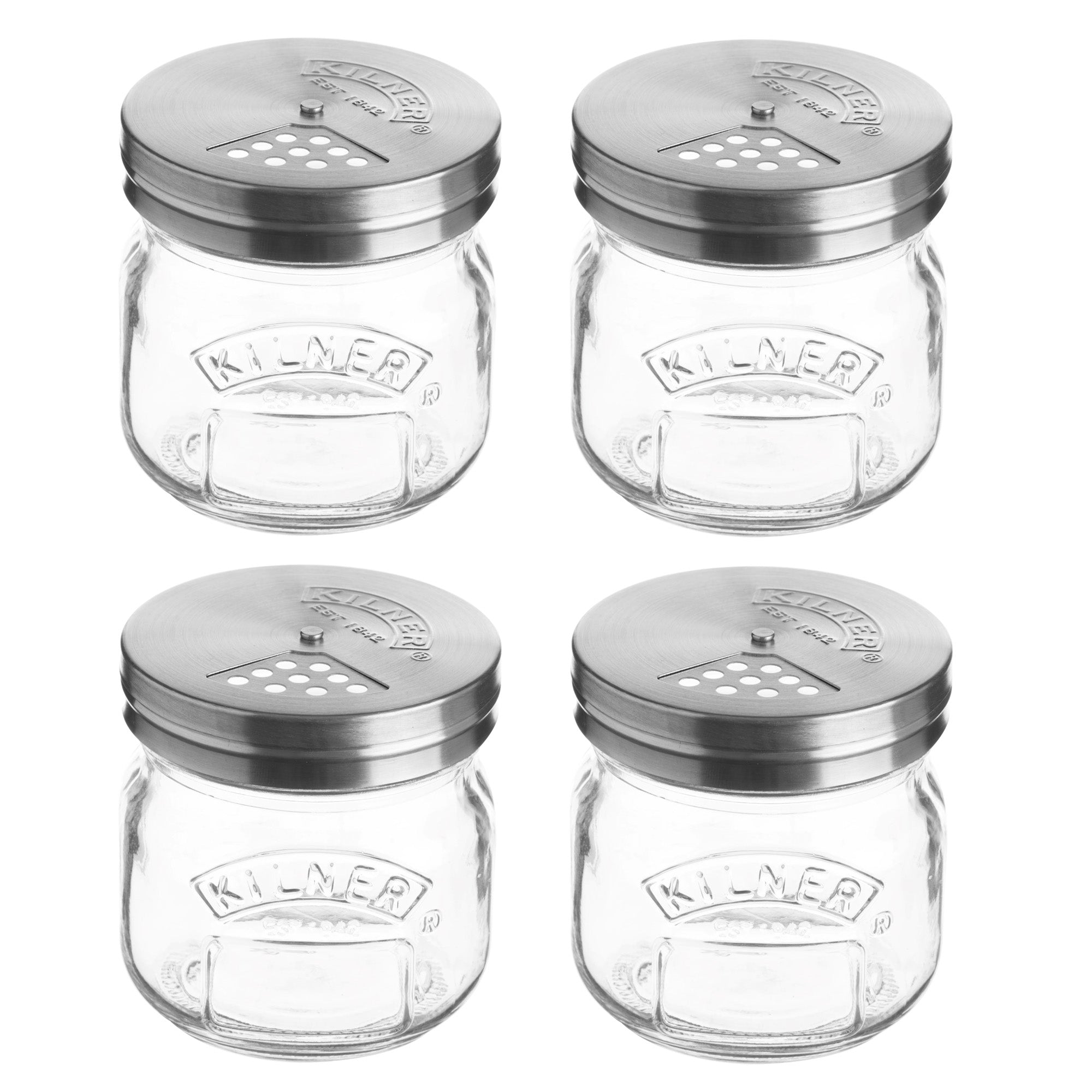 kilner-storage-jar-with-shaker-lid-set-of-4-250-ml-each image 2
