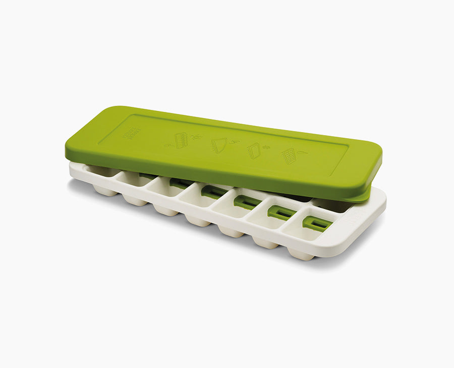 joseph-joseph-quicksnap-plus-green-ice-cube-tray-with-one-cube-release-switch-an image 1