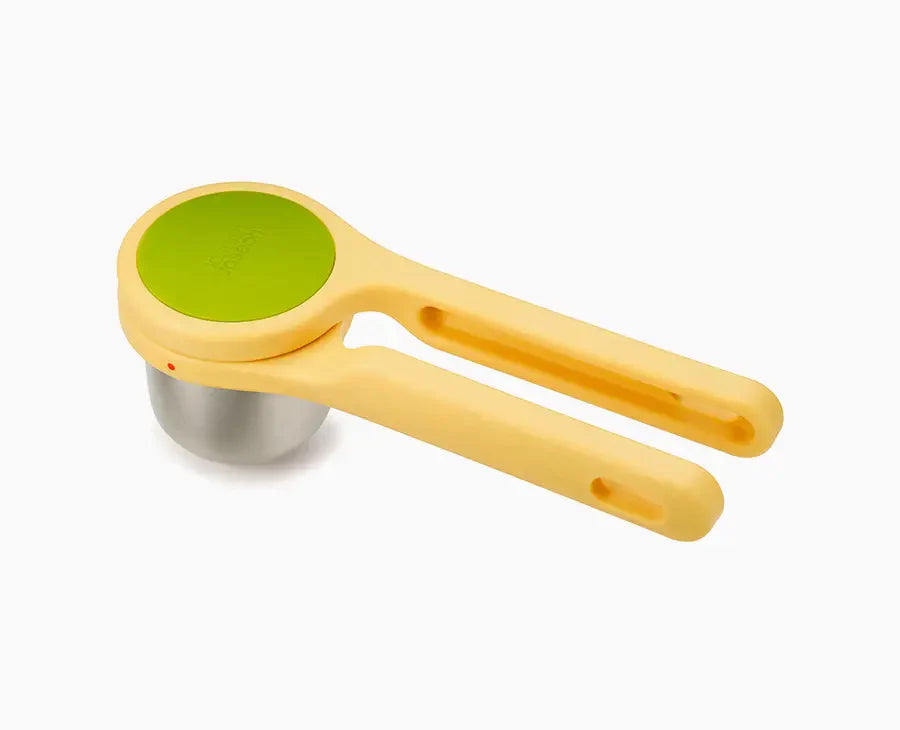 joseph-joseph-helix-yellow-citrus-juicer-twist-action-stainless-steel-easy-clean image 1