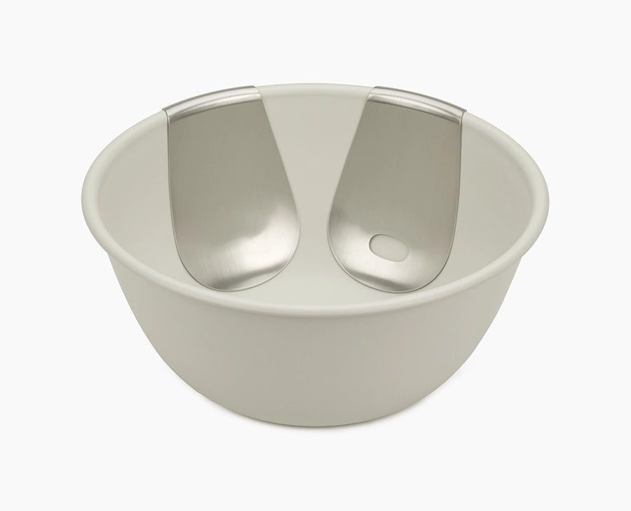 joseph-joseph-uno-salad-bowl-servers-set-with-stainless-steel-servers image 1