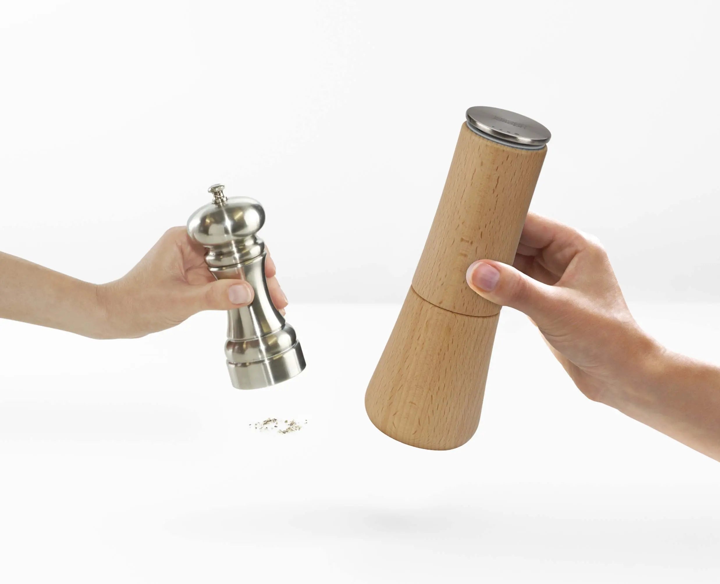 joseph-joseph-milltop-wood-salt-mill-natural-beech-ceramic-grinder image 5