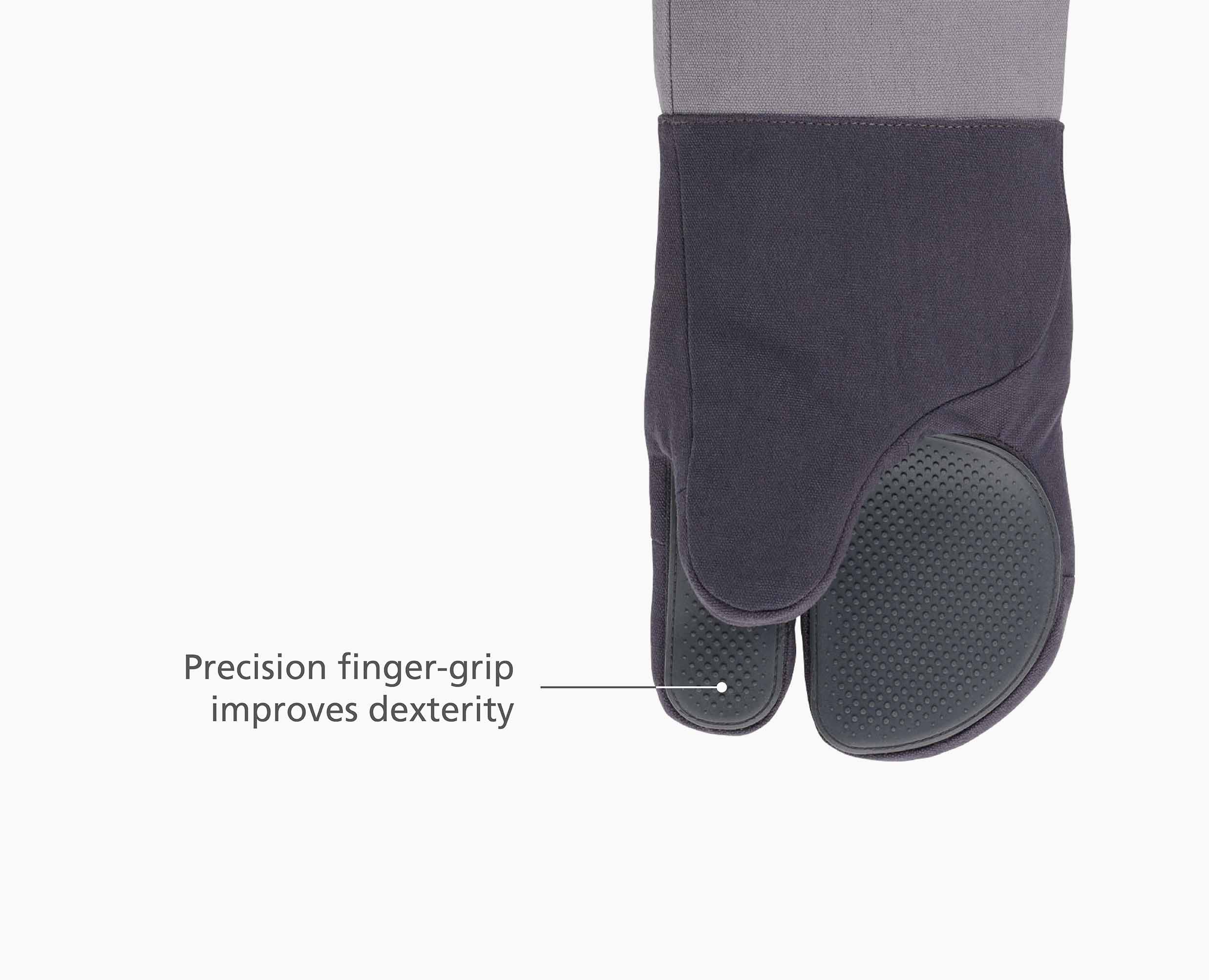 joseph-joseph-pinch-easy-grip-single-grey-oven-glove-right-hand image 8