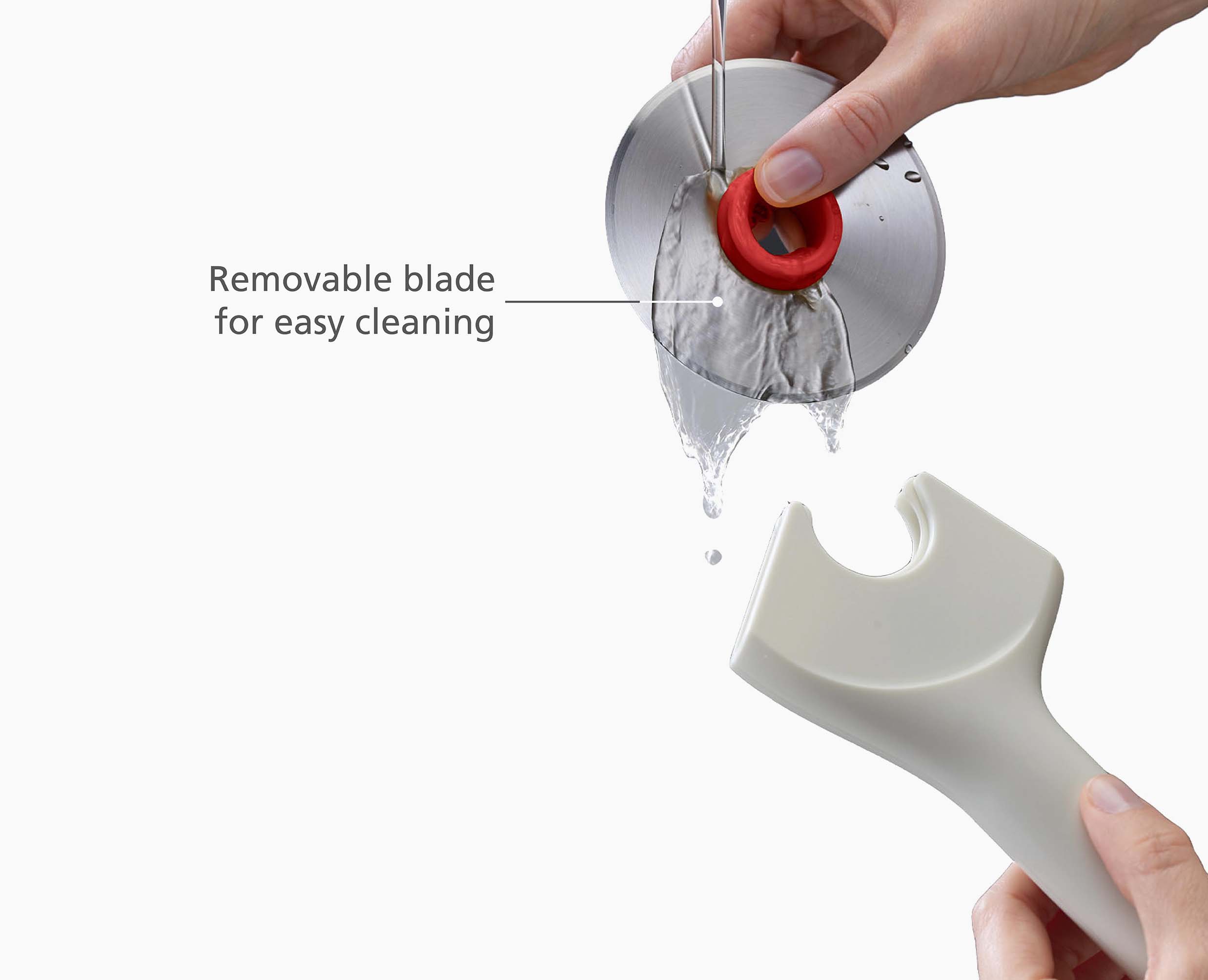 joseph-joseph-ringo-easy-clean-red-pizza-cutter-with-removable-blade image 6