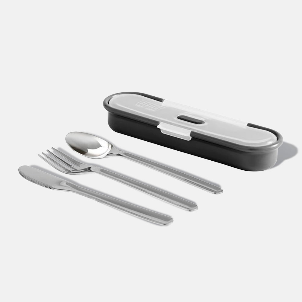 built-gourmet-stainless-steel-utensils-and-case image 1