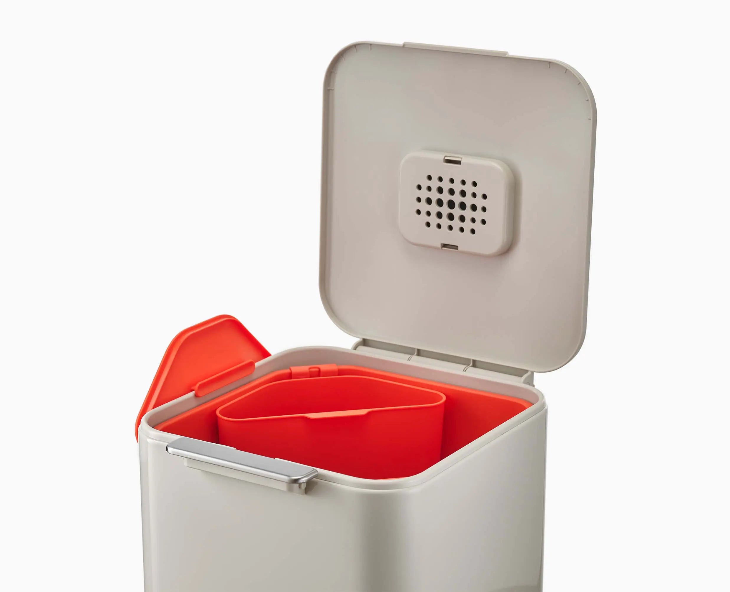 joseph-joseph-totem-compact-40l-stone-waste-recycling-bin image 5