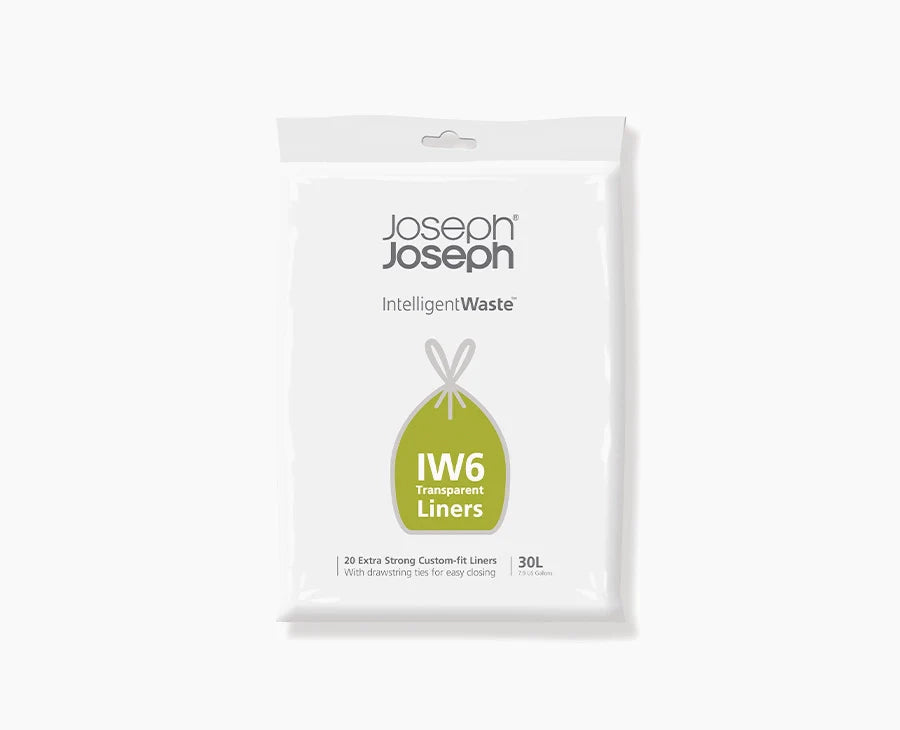 joseph-joseph-iw6-30l-clear-bin-liners-20-pack-for-totem-max-pop-60l-units image 1
