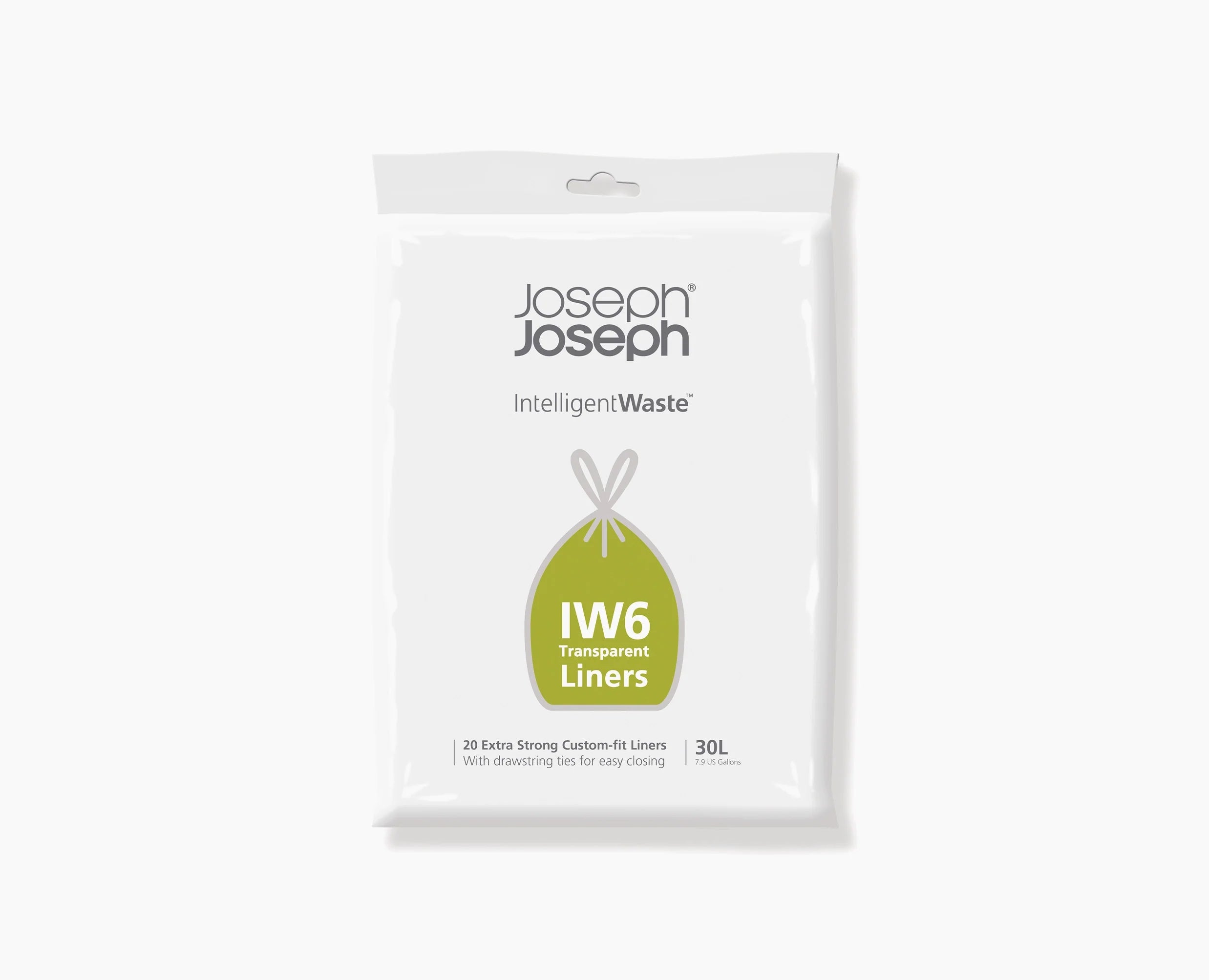 joseph-joseph-iw6-30l-clear-bin-liners-20-pack-for-totem-max-pop-60l-units image 3