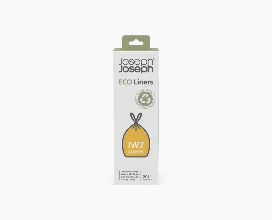 joseph-joseph-iw7-20l-grey-recycled-bin-liners-for-totem-bins image 1