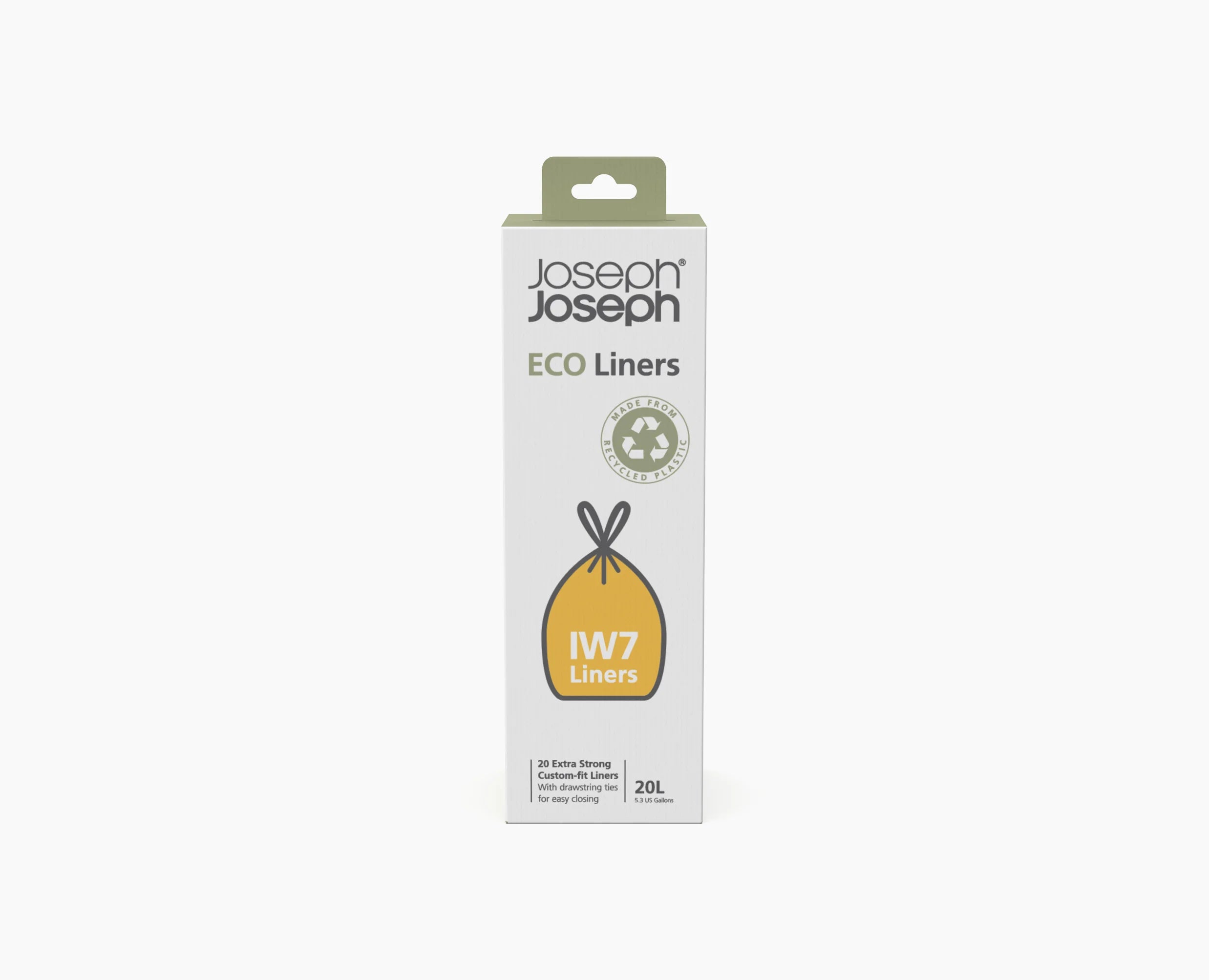 joseph-joseph-totem-compact-40l-stone-waste-recycling-bin-starter-set-3-in-1-des image 5