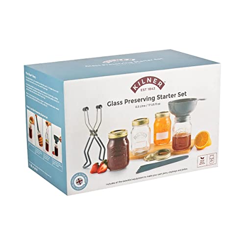 kilner-canning-preserving-starter-set-with-4-jars-jar-lifter-funnel-more image 5