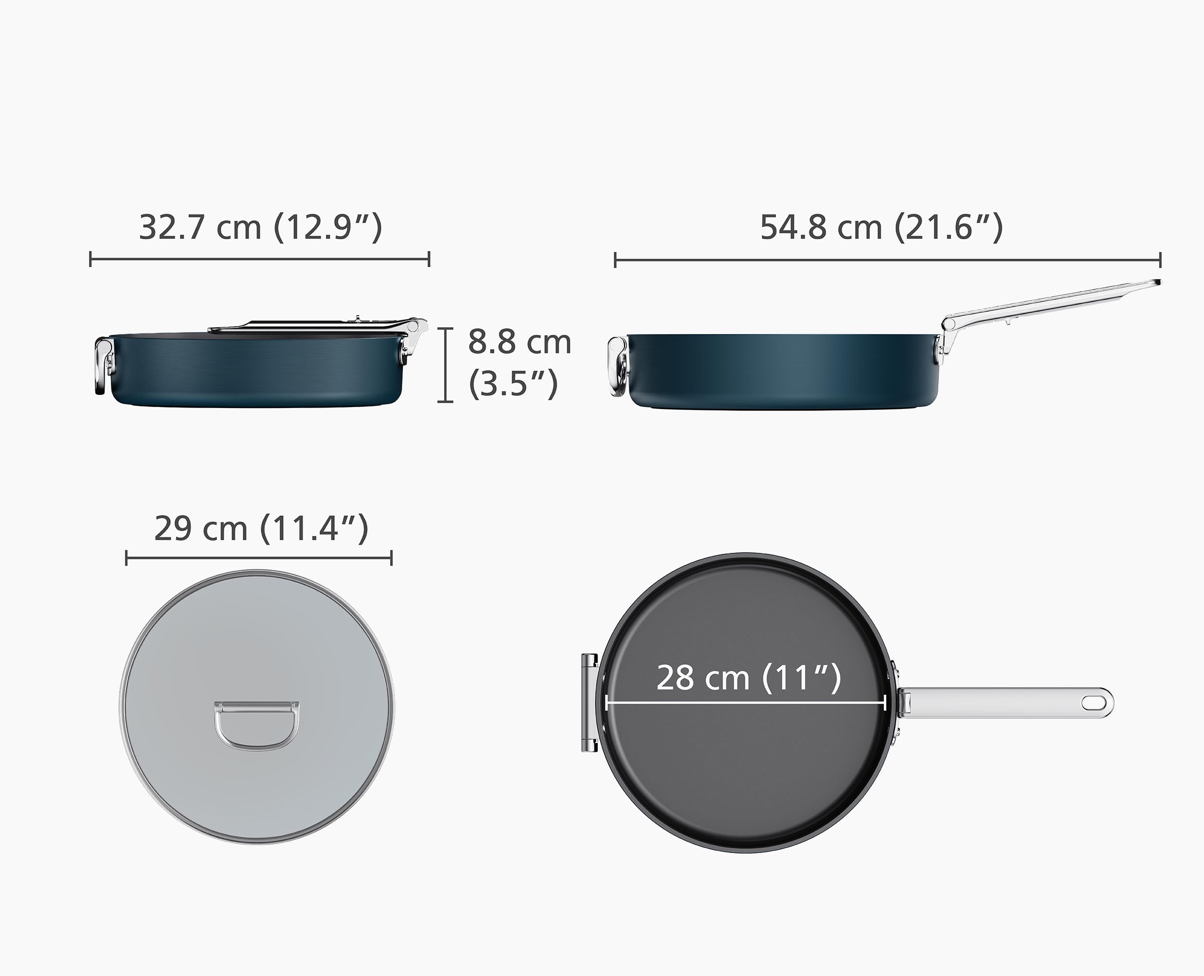 joseph-joseph-space-28cm-non-stick-ceramic-saute-pan-with-folding-handle-and-lid image 6