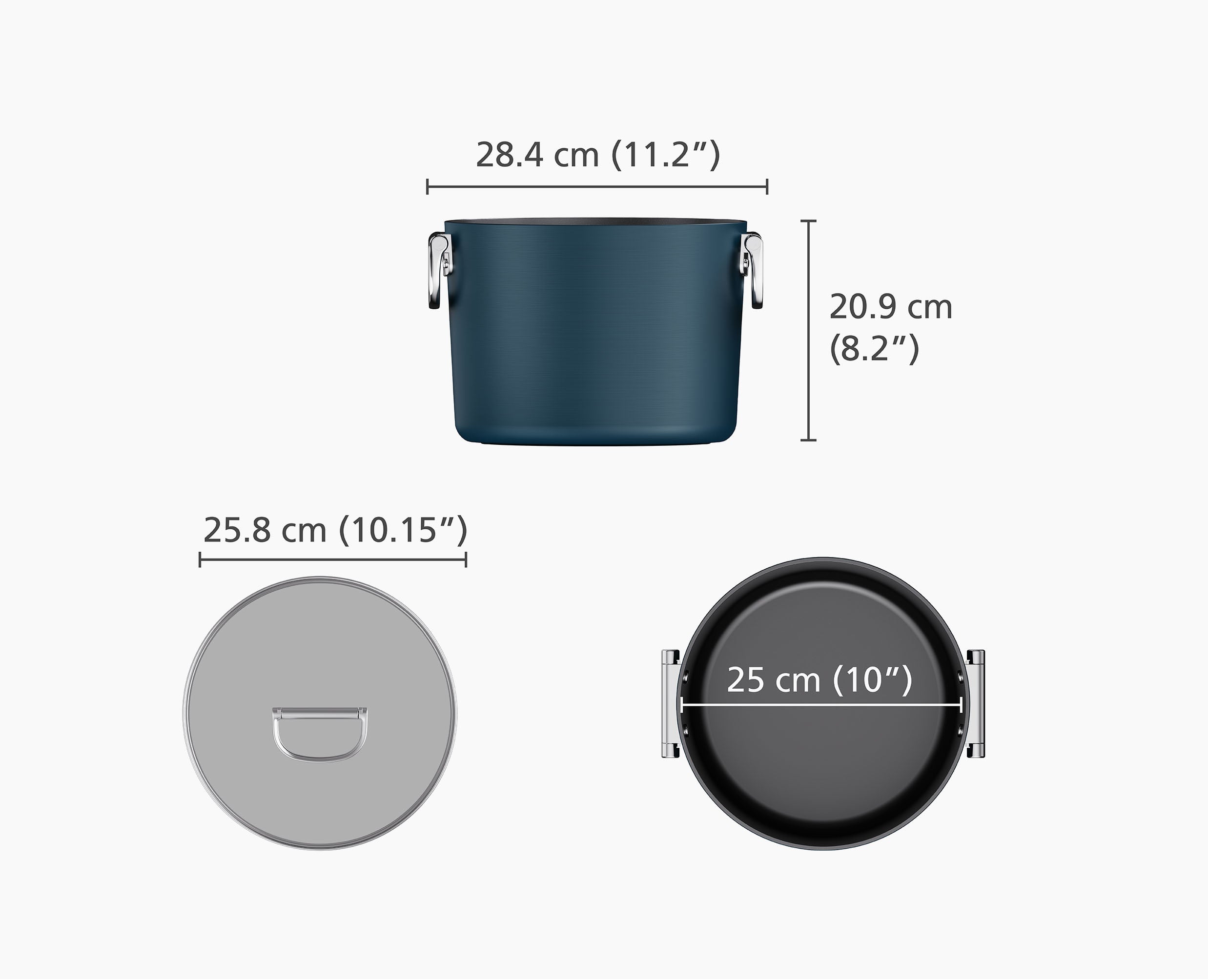 joseph-joseph-space-folding-handle-ceramic-non-stick-25cm-blue-stock-pot-lid image 6