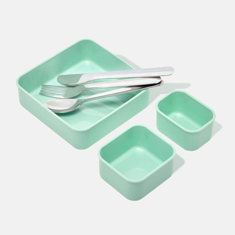 built-lunch-box-with-phone-stand-3-containers-stainless-steel-utensils image 5
