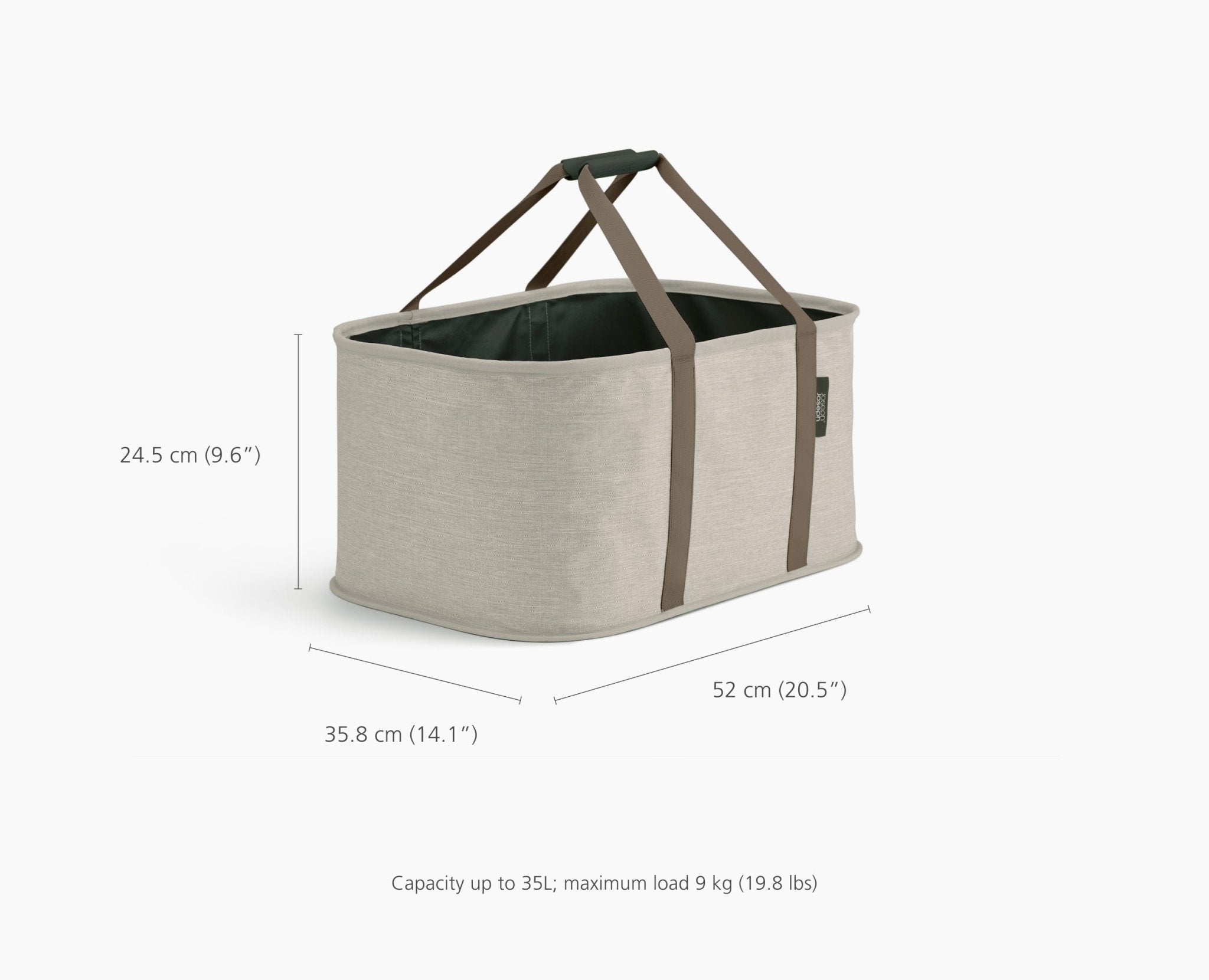 joseph-joseph-2-piece-ecru-tota-90l-hold-all-35l-laundry-basket-set image 8