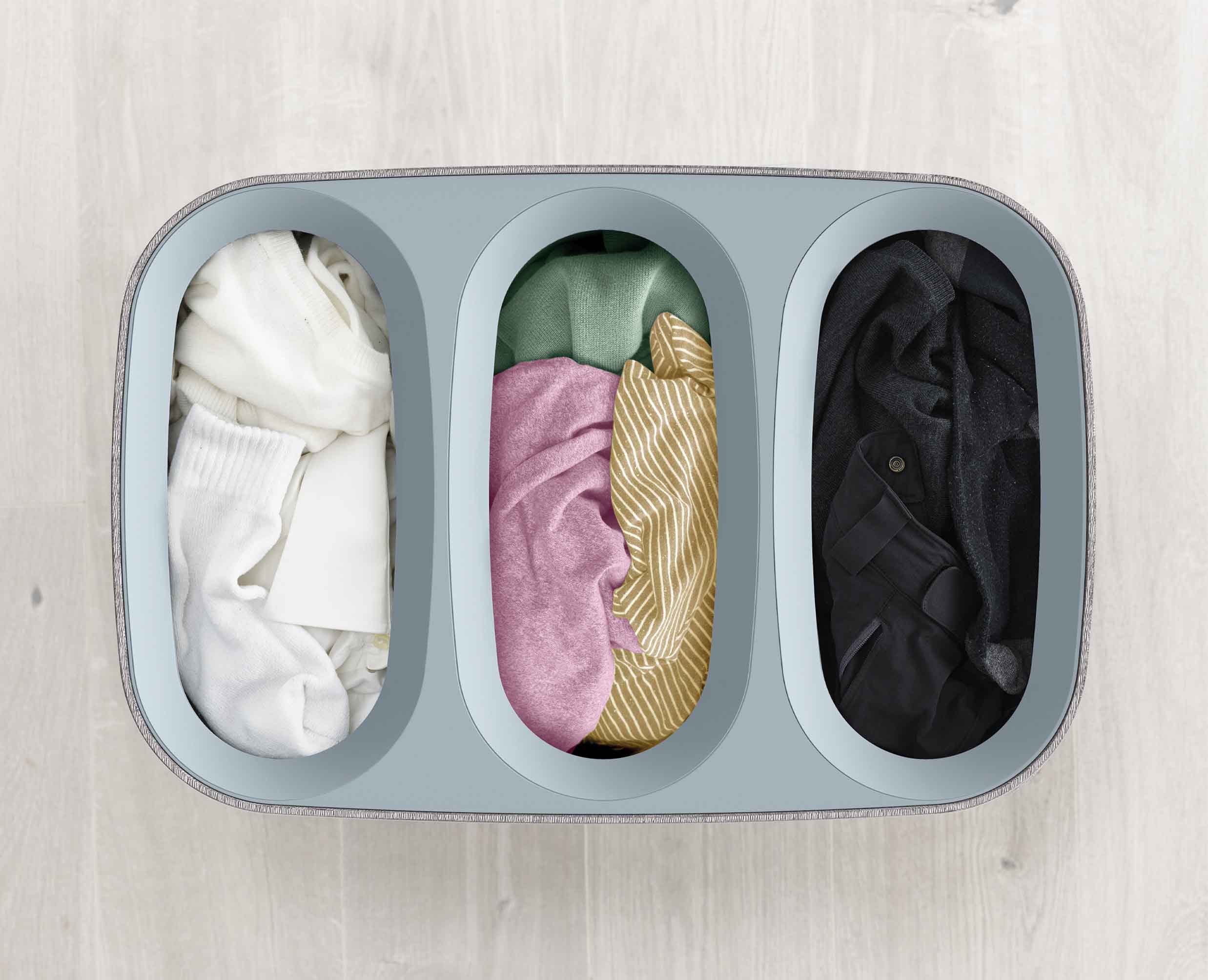 joseph-joseph-tota-trio-90l-grey-laundry-separation-basket-with-3-removable-tote image 4