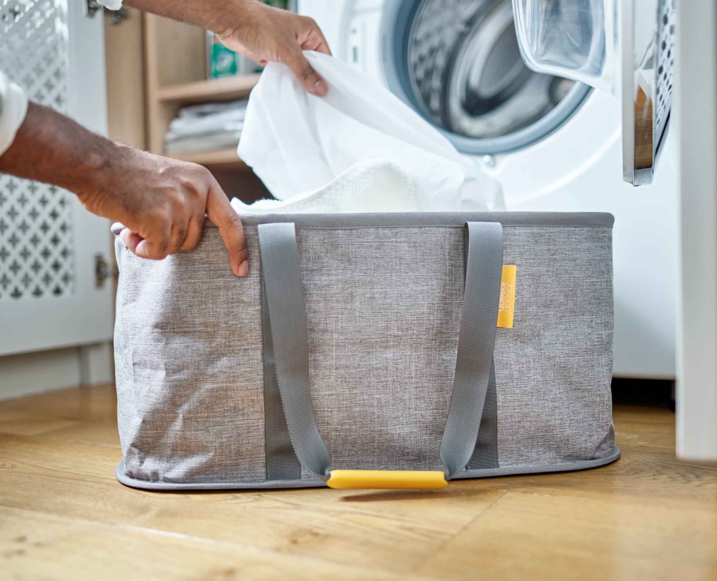 joseph-joseph-2-piece-grey-laundry-basket-set-tota-60l-hold-all-35l image 6
