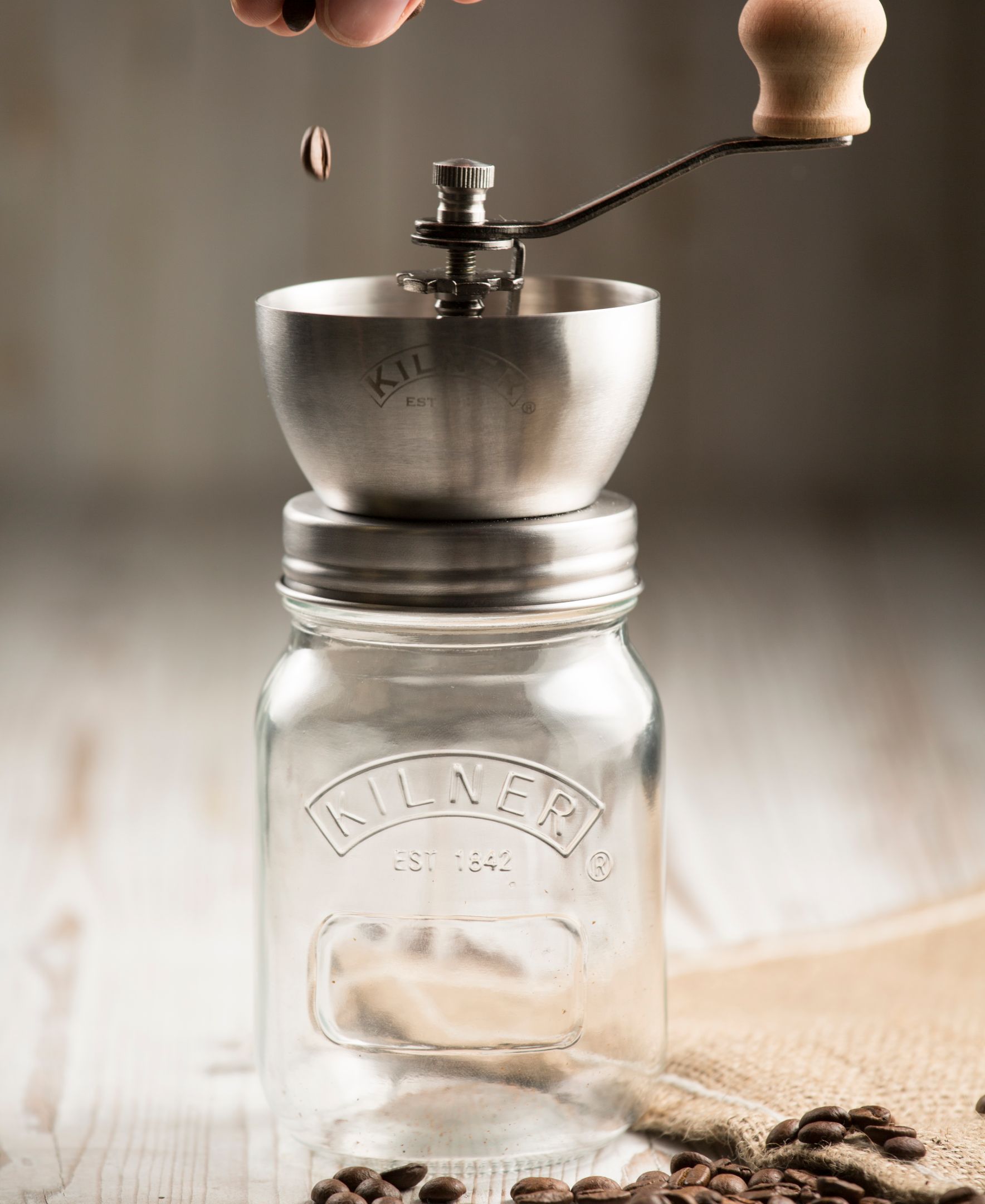 kilner-coffee-grinder-with-glass-jar image 3