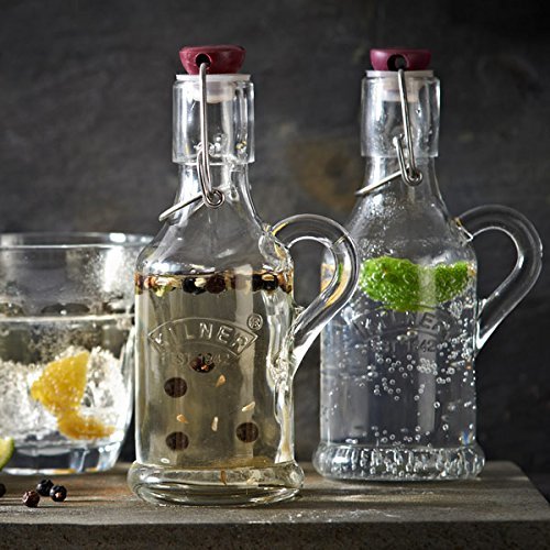 kilner-6-piece-glassware-infused-gin-set-2-bottles-funnel-muslin-squares-recipe- image 6