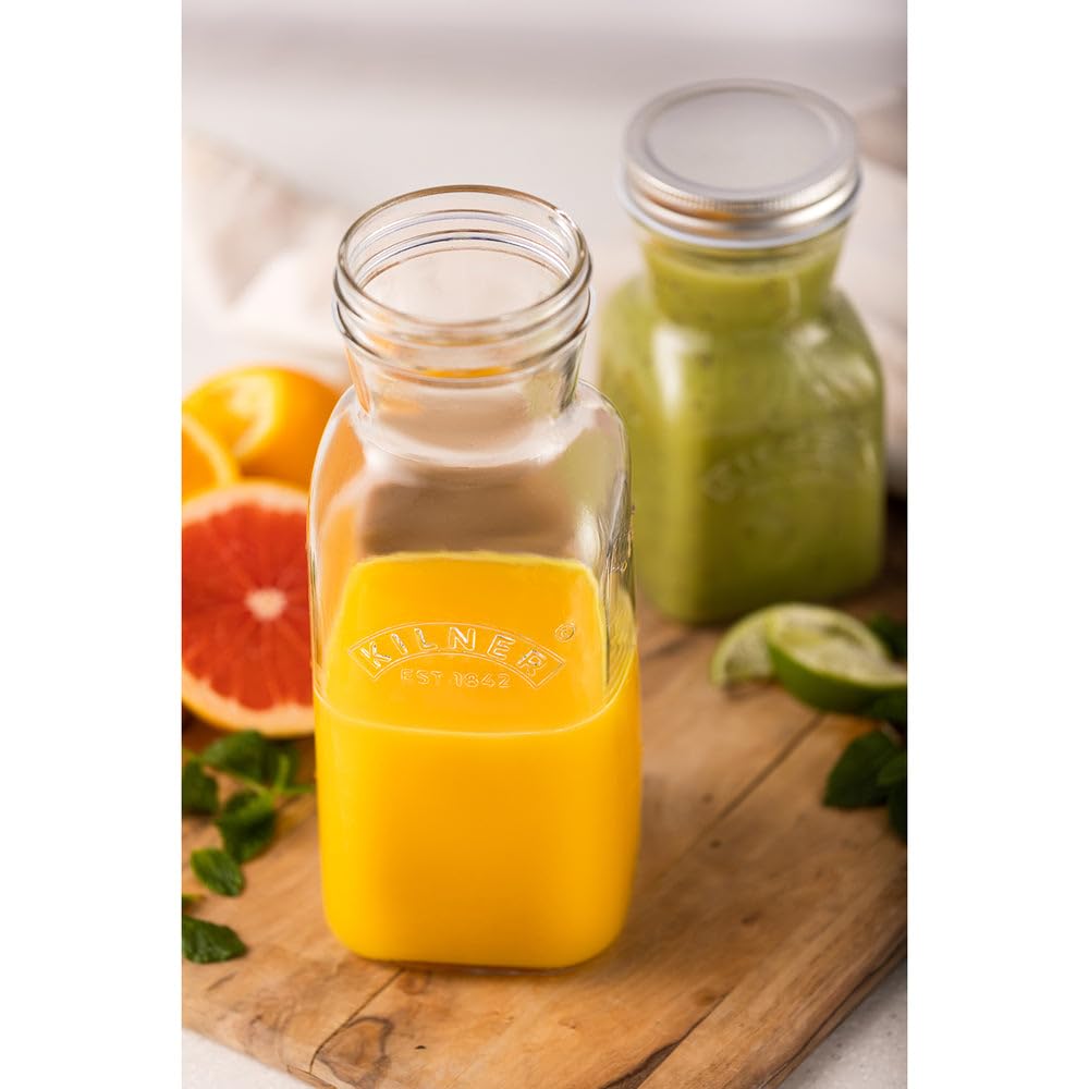 kilner-0-5l-juice-and-sauce-glass-bottle-wide-neck-for-easy-pouring image 3