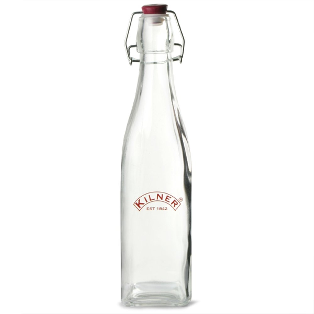 kilner-square-swing-top-glass-bottle-18-5-oz image 1
