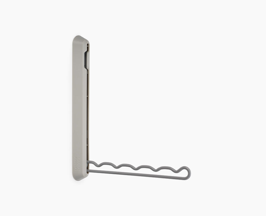 joseph-joseph-orderly-ecru-retractable-hanging-rail-for-wall-or-door-mounting image 1