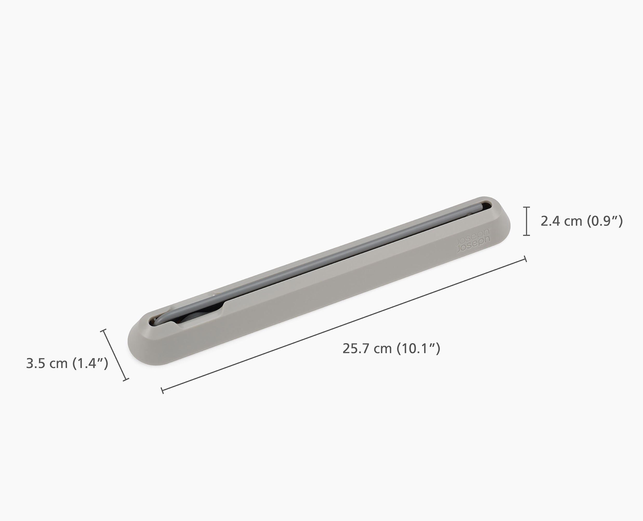 joseph-joseph-orderly-ecru-retractable-hanging-rail-for-wall-or-door-mounting image 8