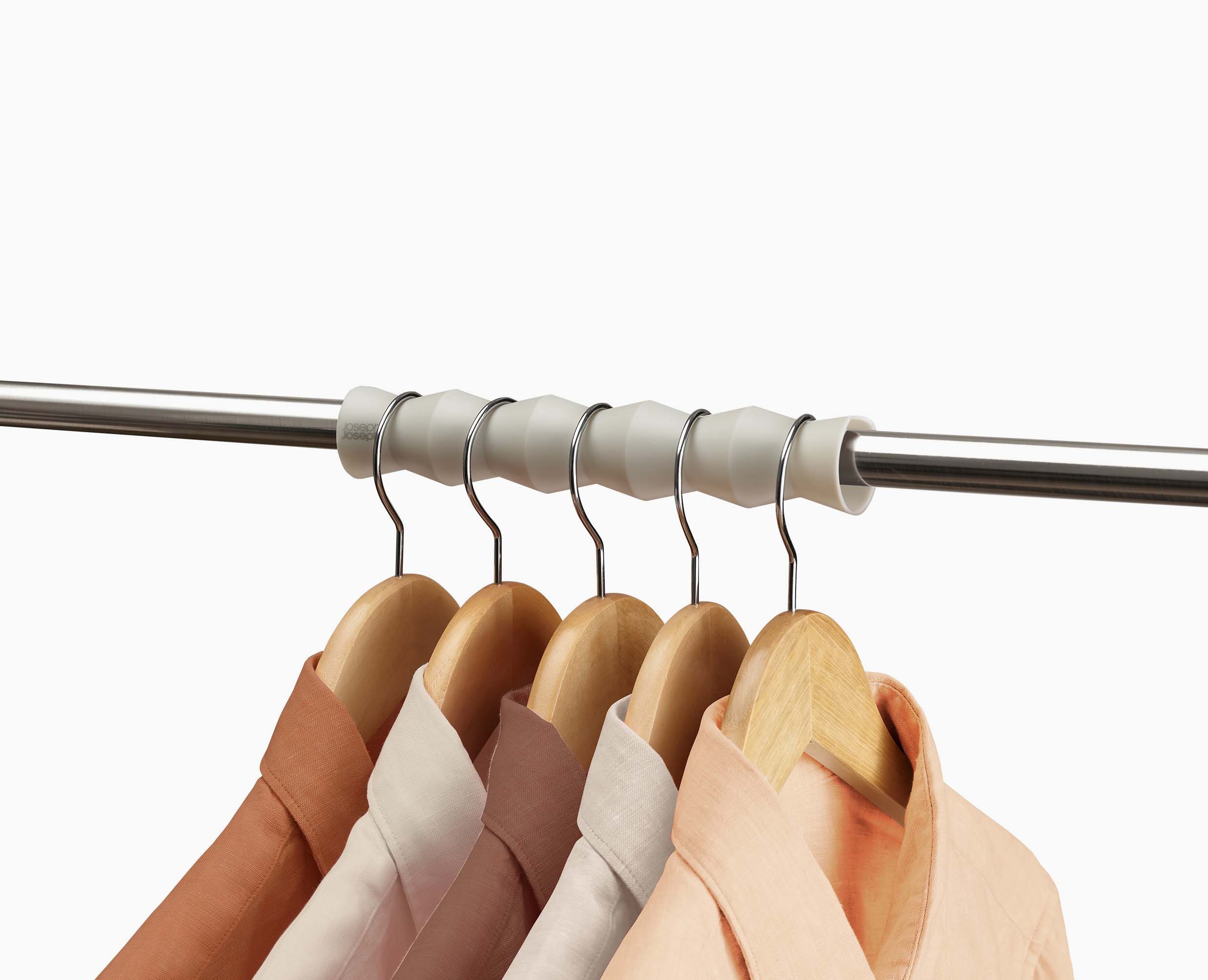 joseph-joseph-orderly-set-of-2-ecru-clothes-rail-spacer-set image 4