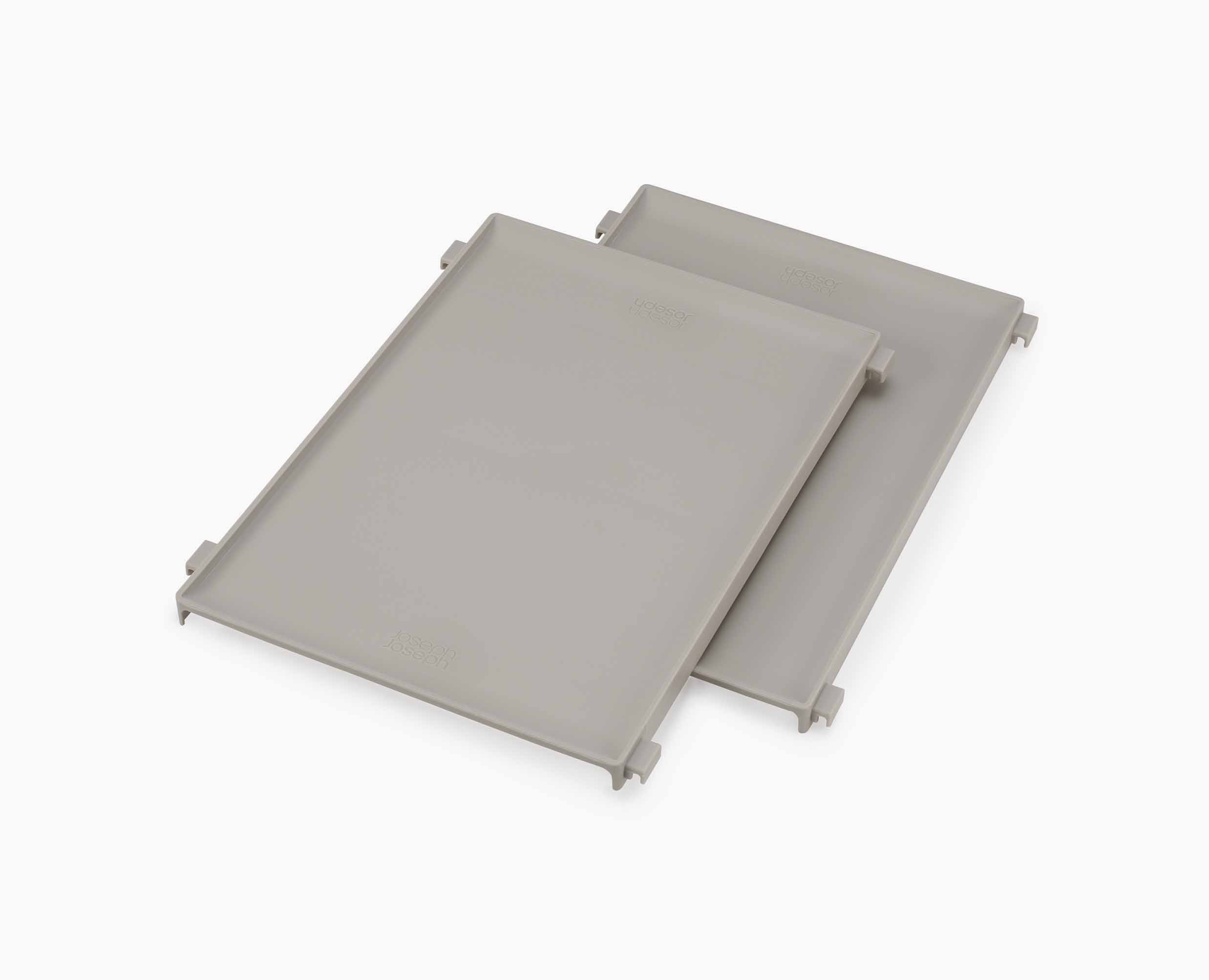 joseph-joseph-level-pack-of-2-adjustable-ecru-shelves image 2