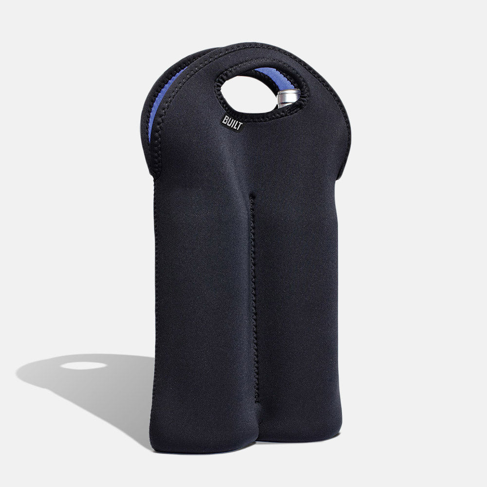 built-two-bottle-wine-tote-neoprene-insulated-carrier image 2