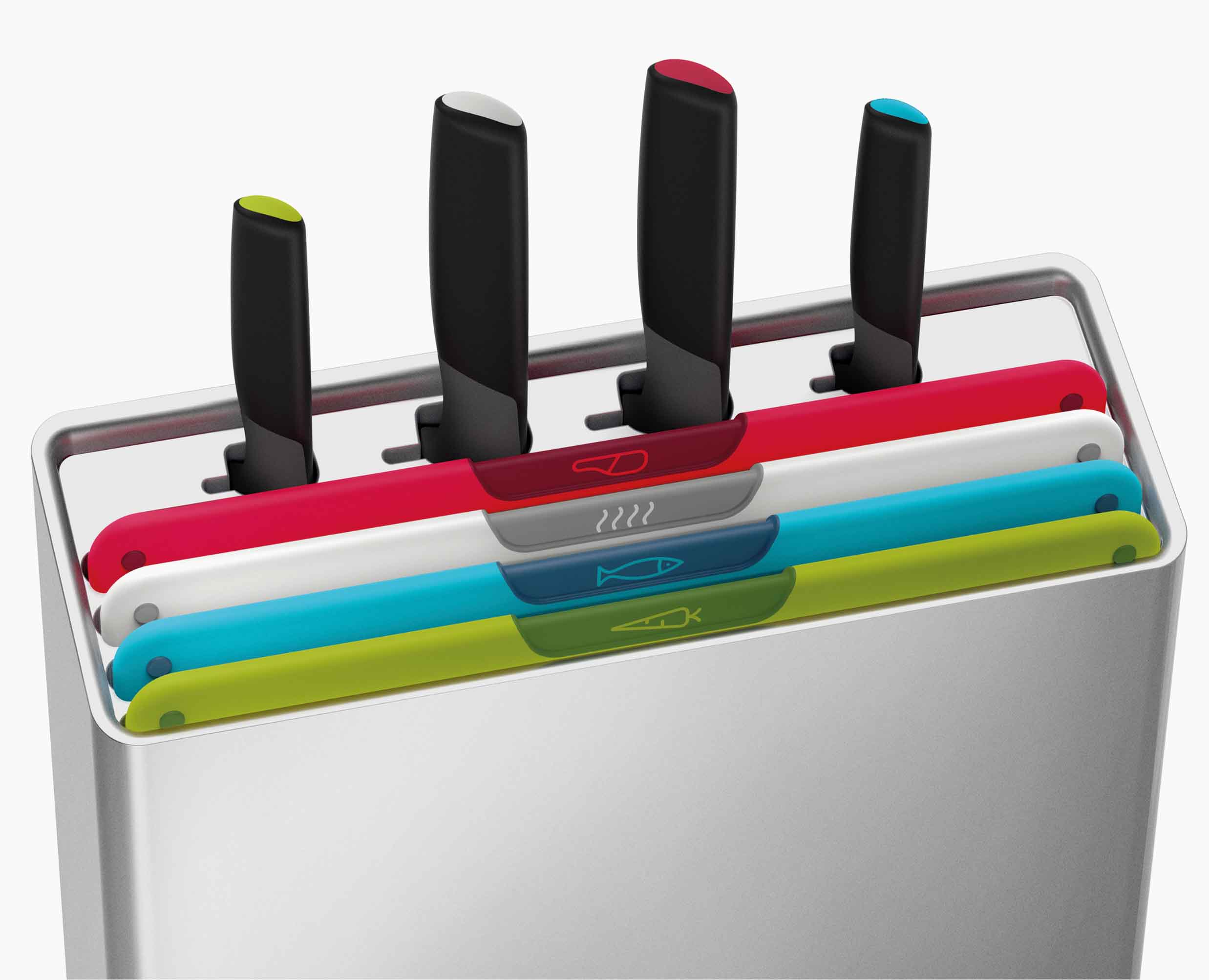 joseph-joseph-folio-icon-plus-8-piece-knife-chopping-board-set image 4