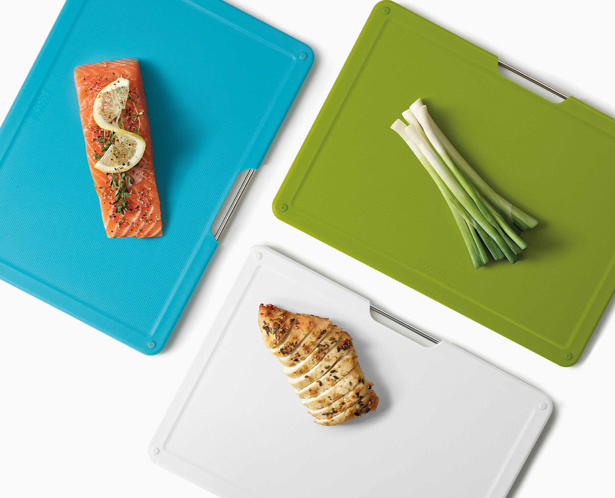 joseph-joseph-folio-slim-3-piece-under-shelf-multicolour-chopping-board-set image 6