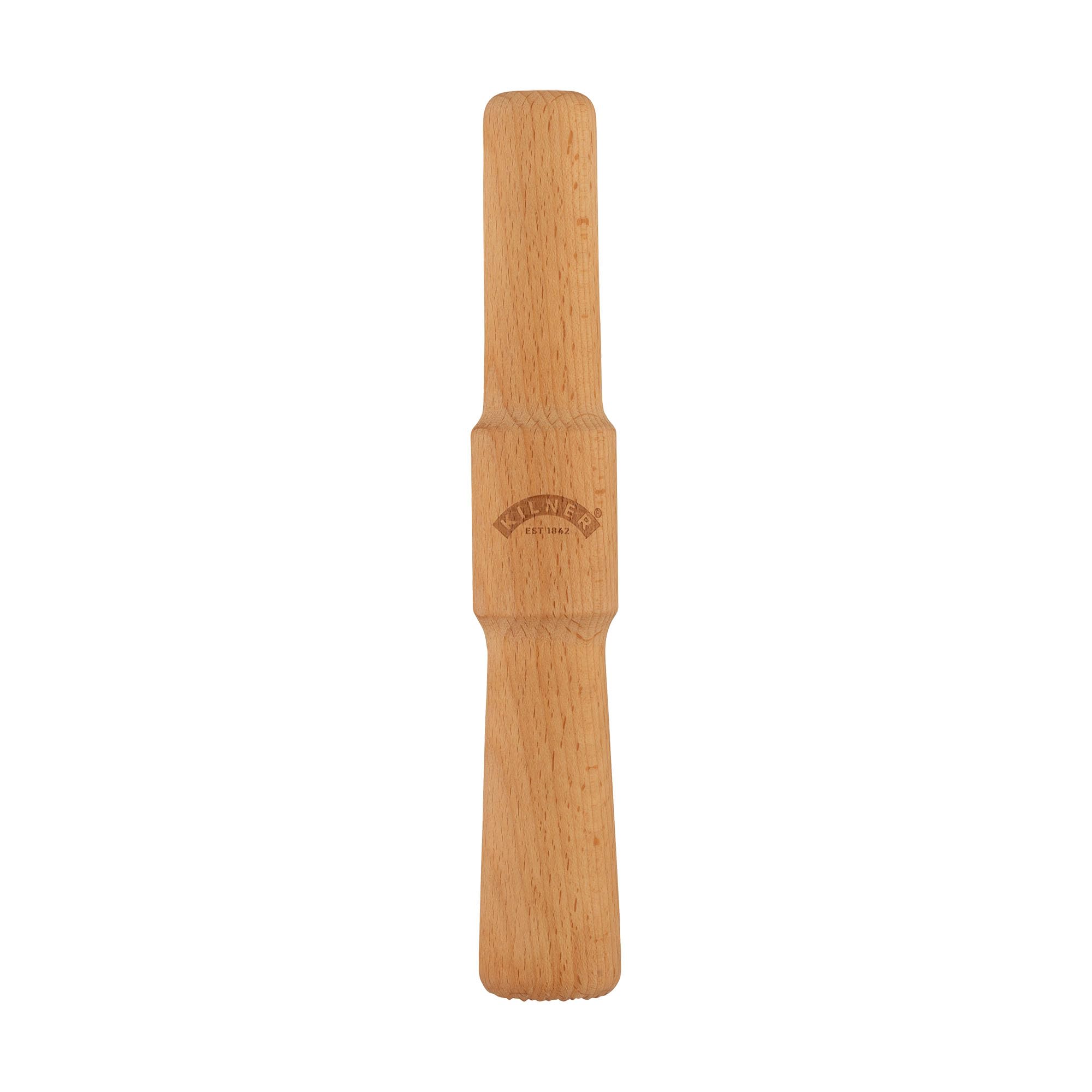 kilner-fermentation-packer-beech-wood-tool-textured-mashing-head-for-sauerkraut- image 1