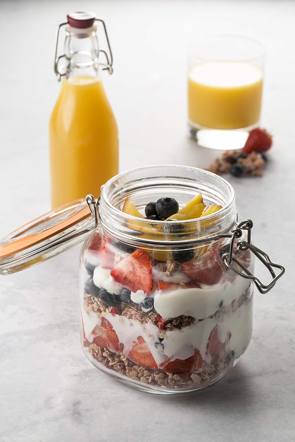 kilner-square-swing-top-glass-jar-1l-preserving-dry-storage-essential image 5
