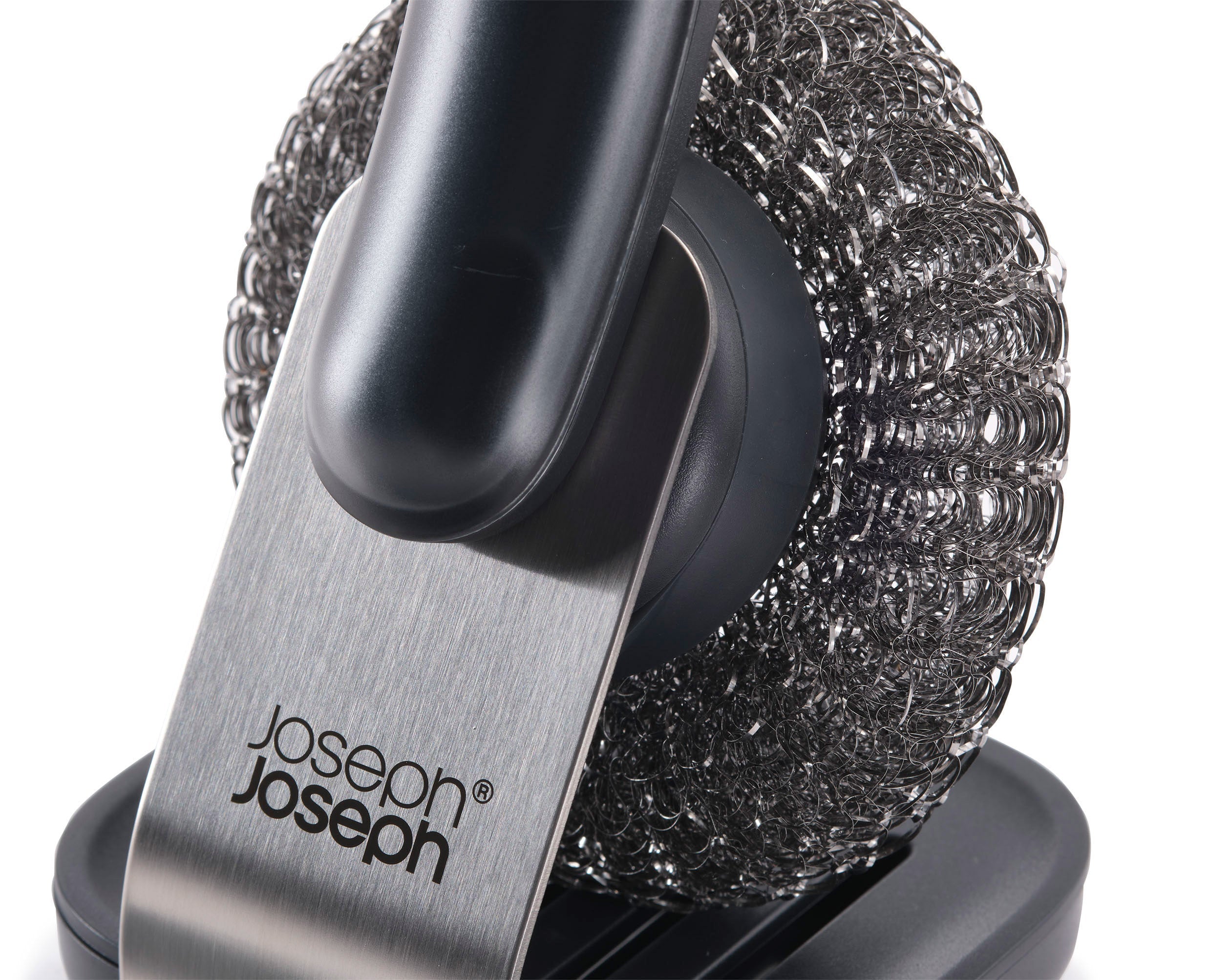 joseph-joseph-sinktech-washing-up-brush-with-steel-stand-extra-heads image 6
