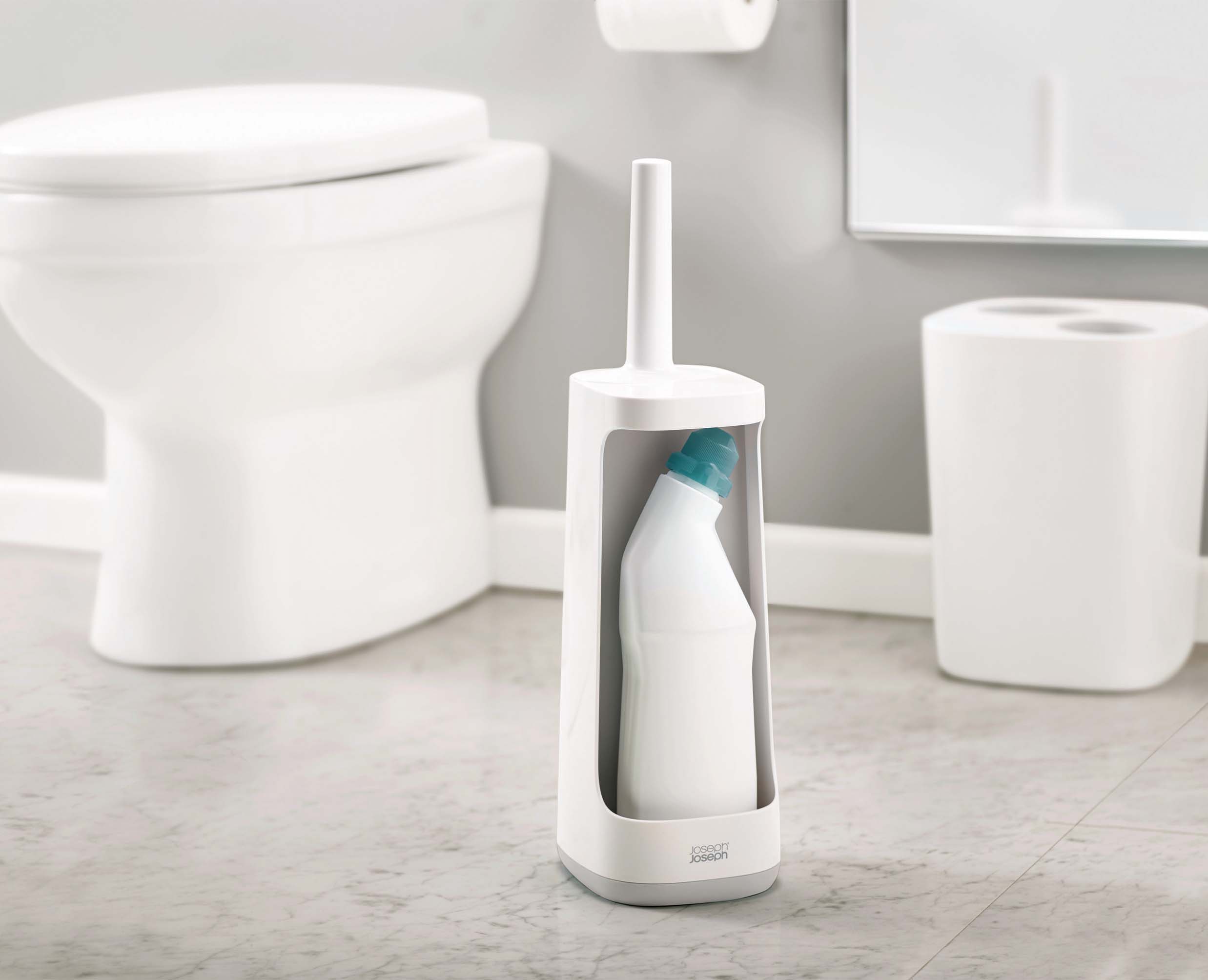 joseph-joseph-flex-plus-light-grey-toilet-brush-with-storage-caddy image 3