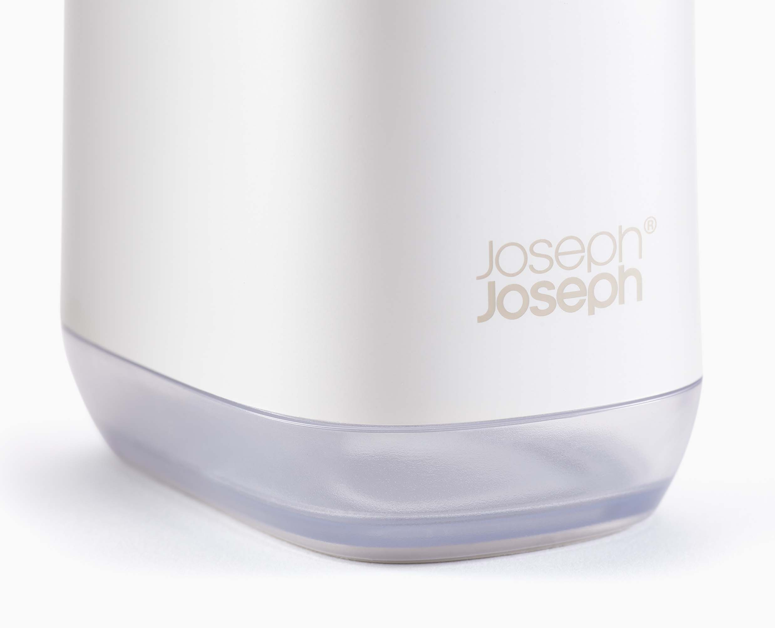 joseph-joseph-slim-matt-ecru-soap-pump-350ml-space-saving-dispenser image 6