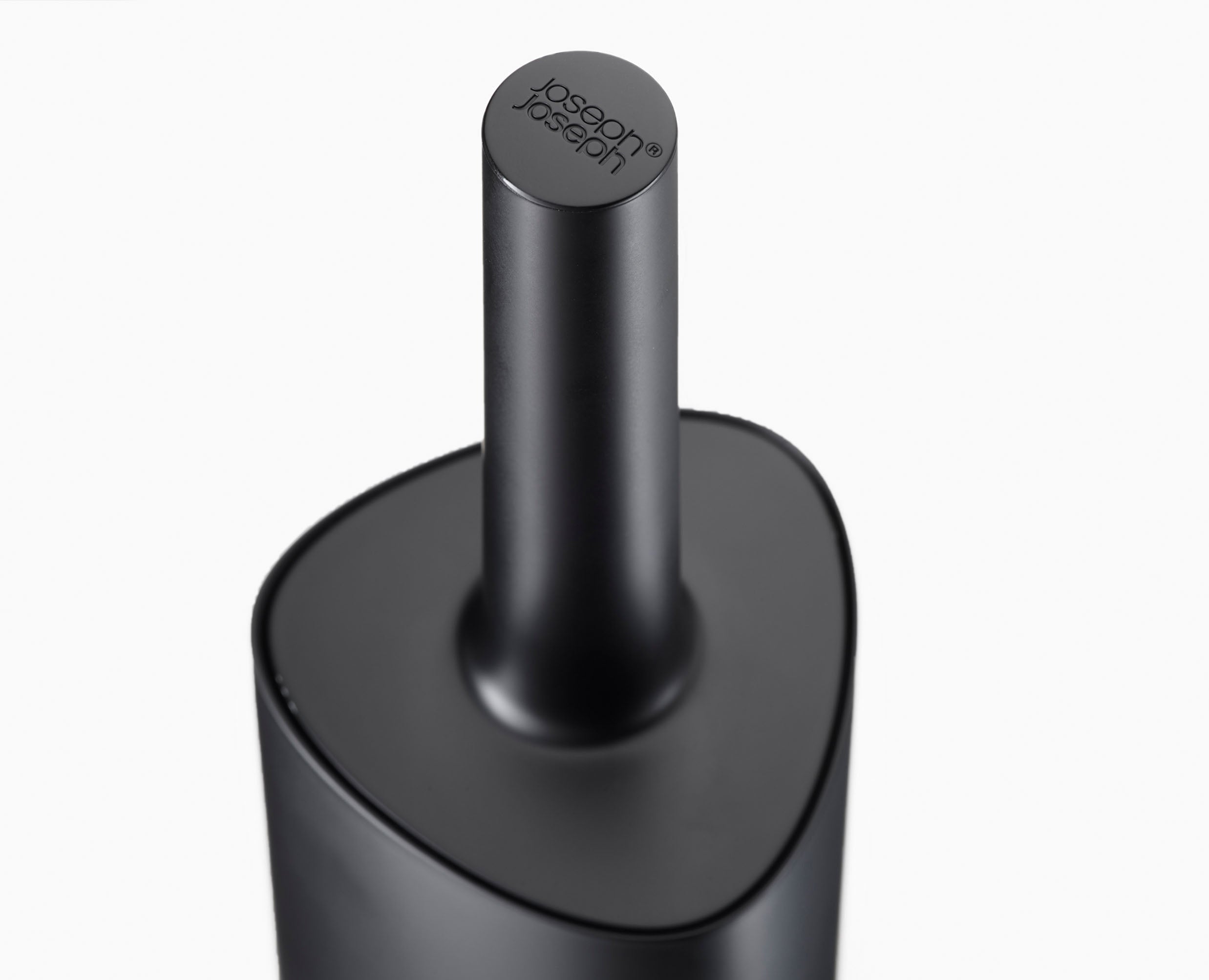 joseph-joseph-flex-360-matt-black-toilet-brush-with-triple-action-head image 4