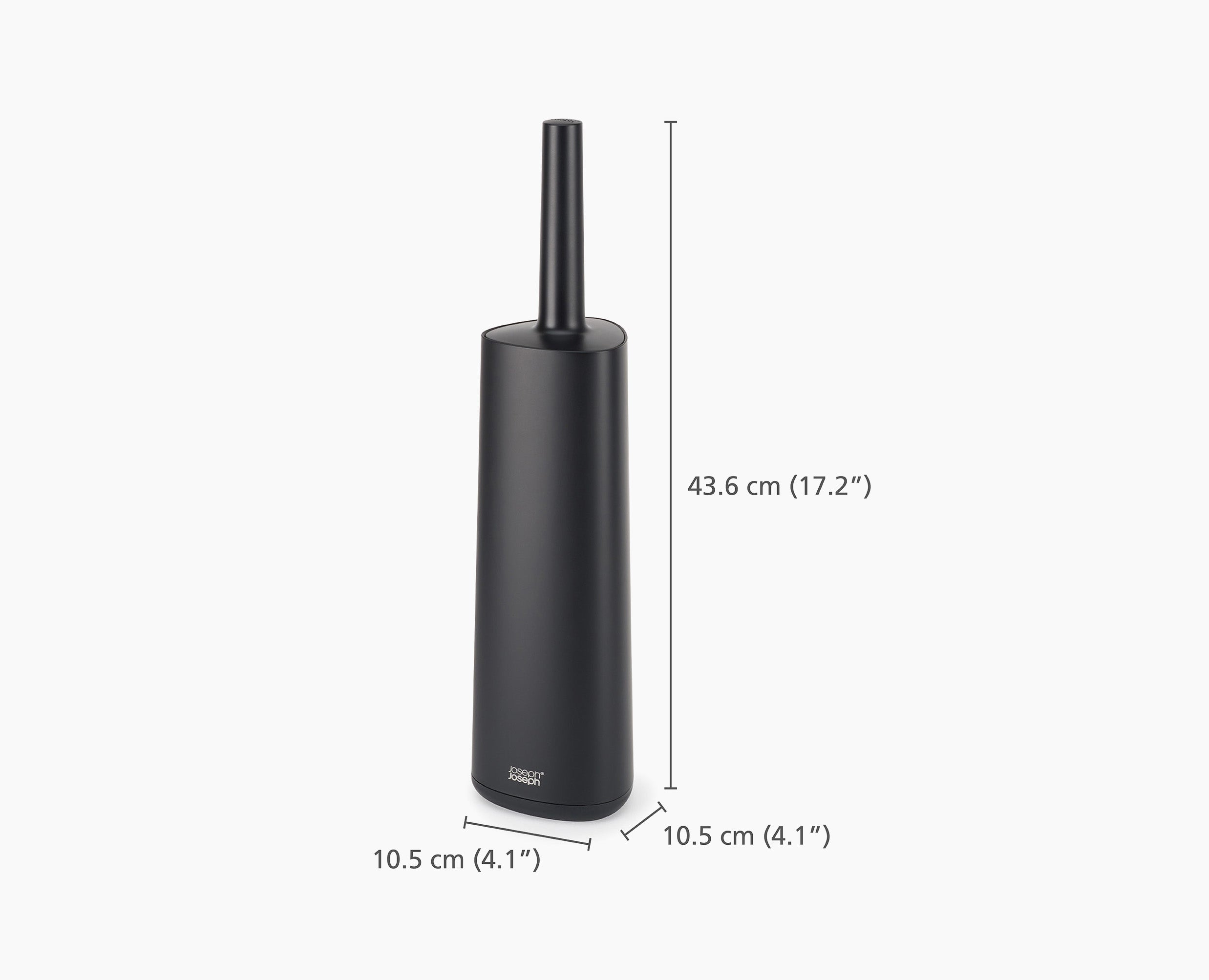 joseph-joseph-flex-360-matt-black-toilet-brush-with-triple-action-head image 7