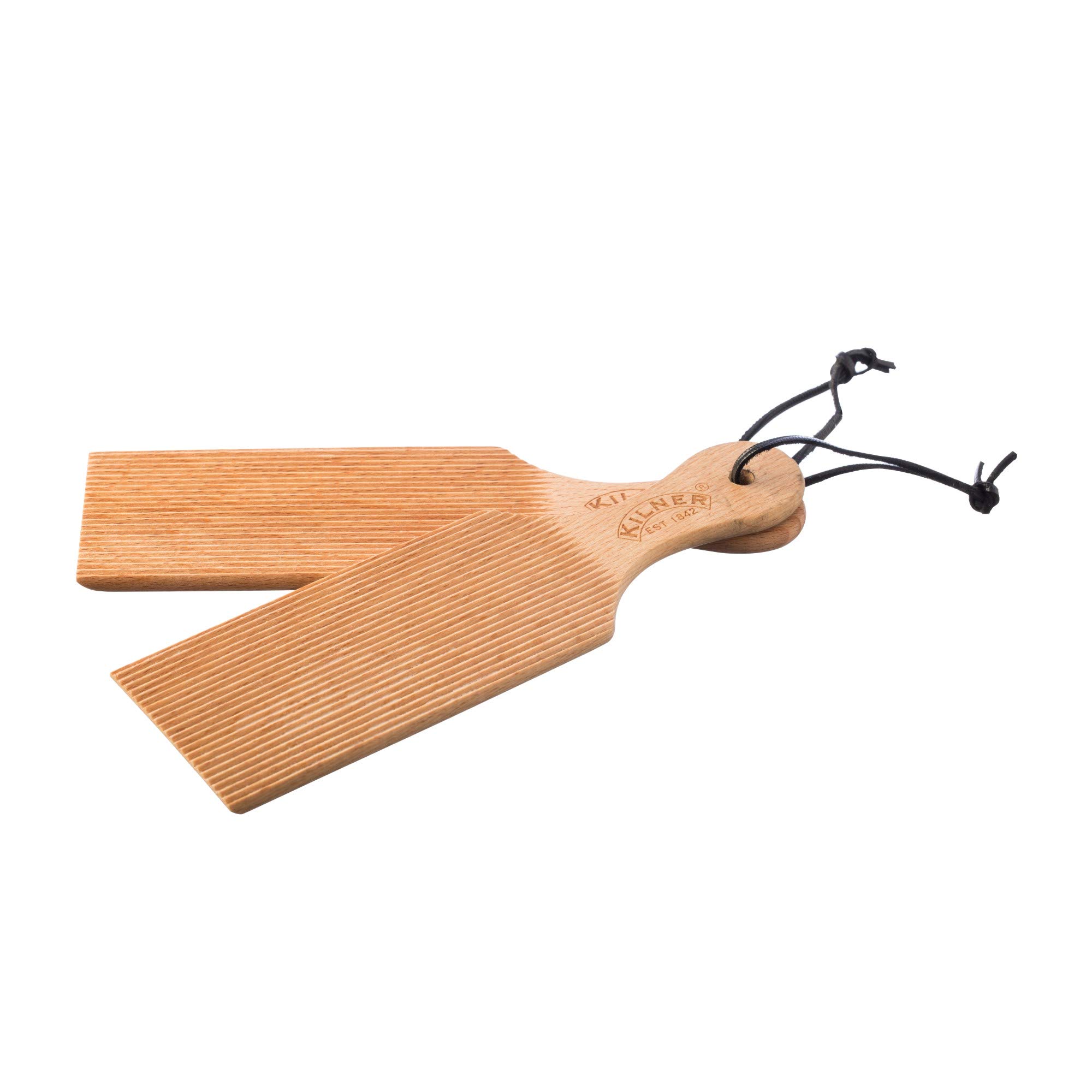 kilner-beech-wood-butter-paddles-set-of-2-natural-wood-for-perfect-butter-shapin image 1