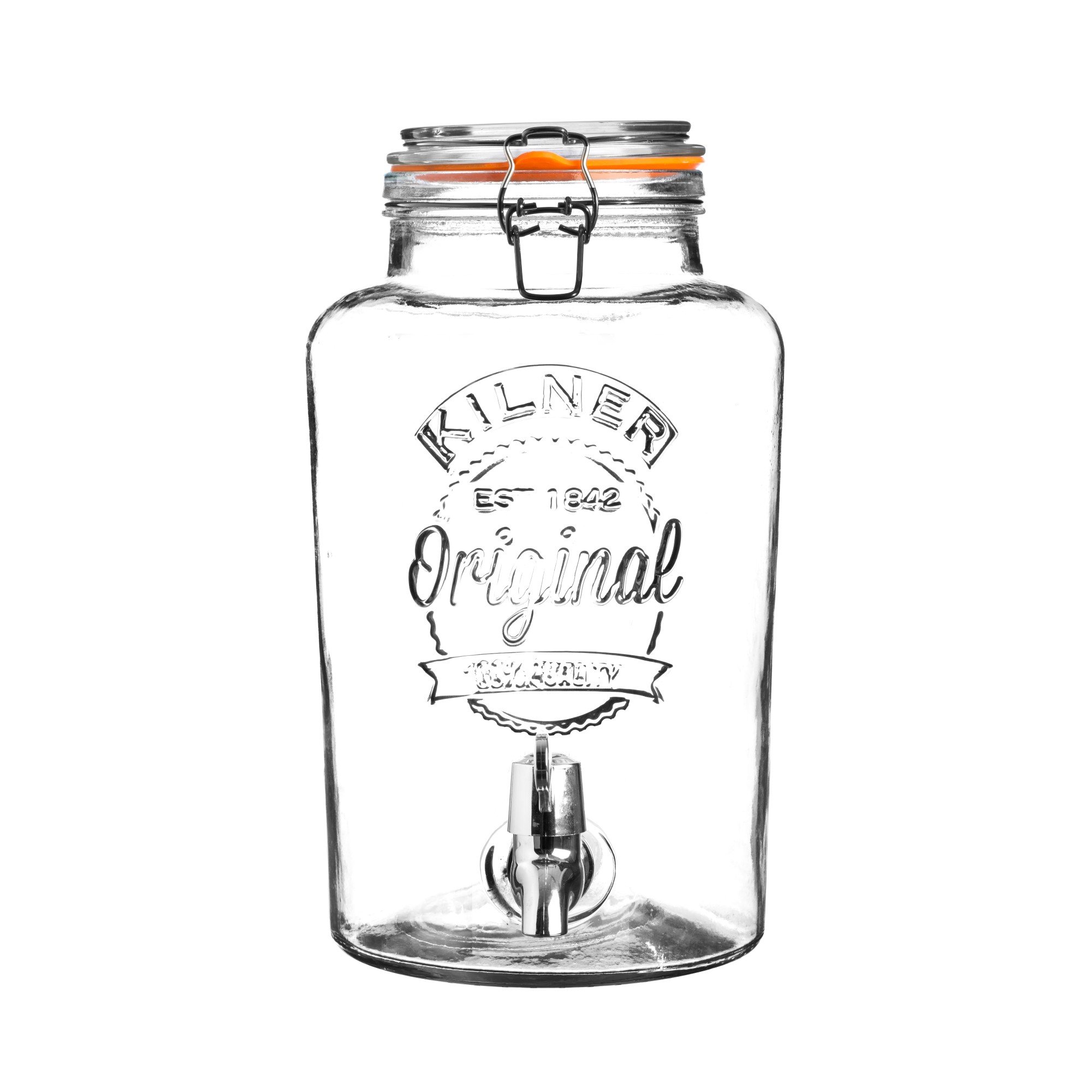 kilner-8l-swing-top-round-glass-drink-dispenser-ideal-for-parties-summer-refresh image 6