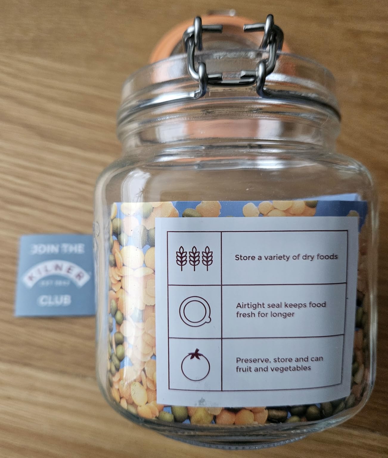 Perfect jar for pickling