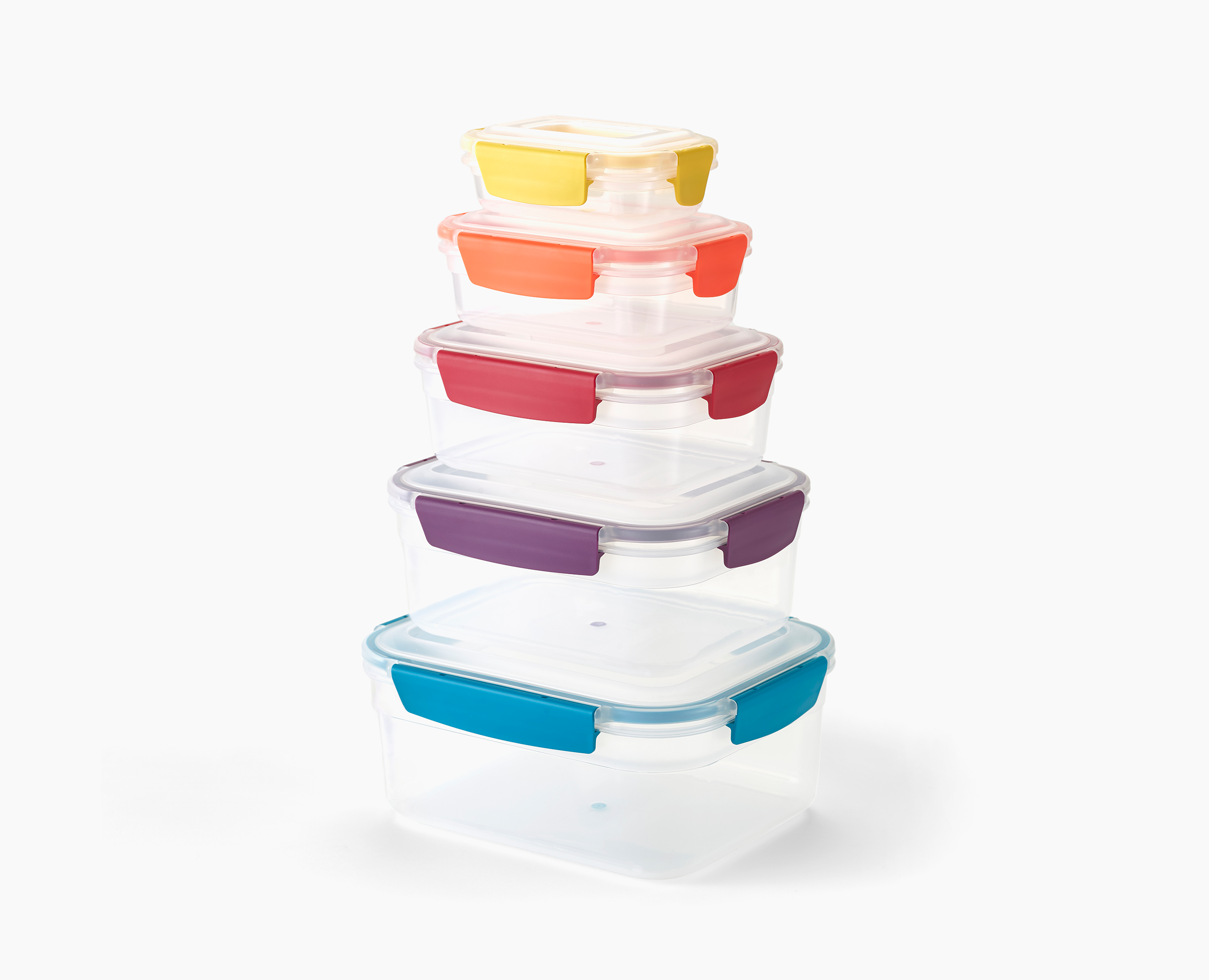joseph-joseph-nest-lock-5-piece-food-container-set-space-saving-airtight-leakpro image 6