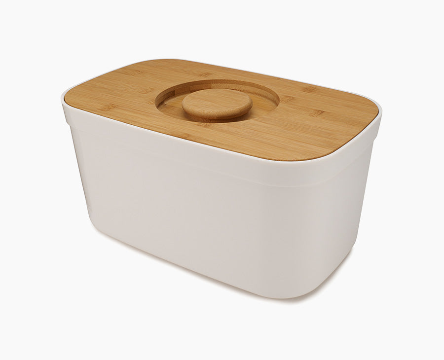 joseph-joseph-bread-bin-with-bamboo-lid image 1