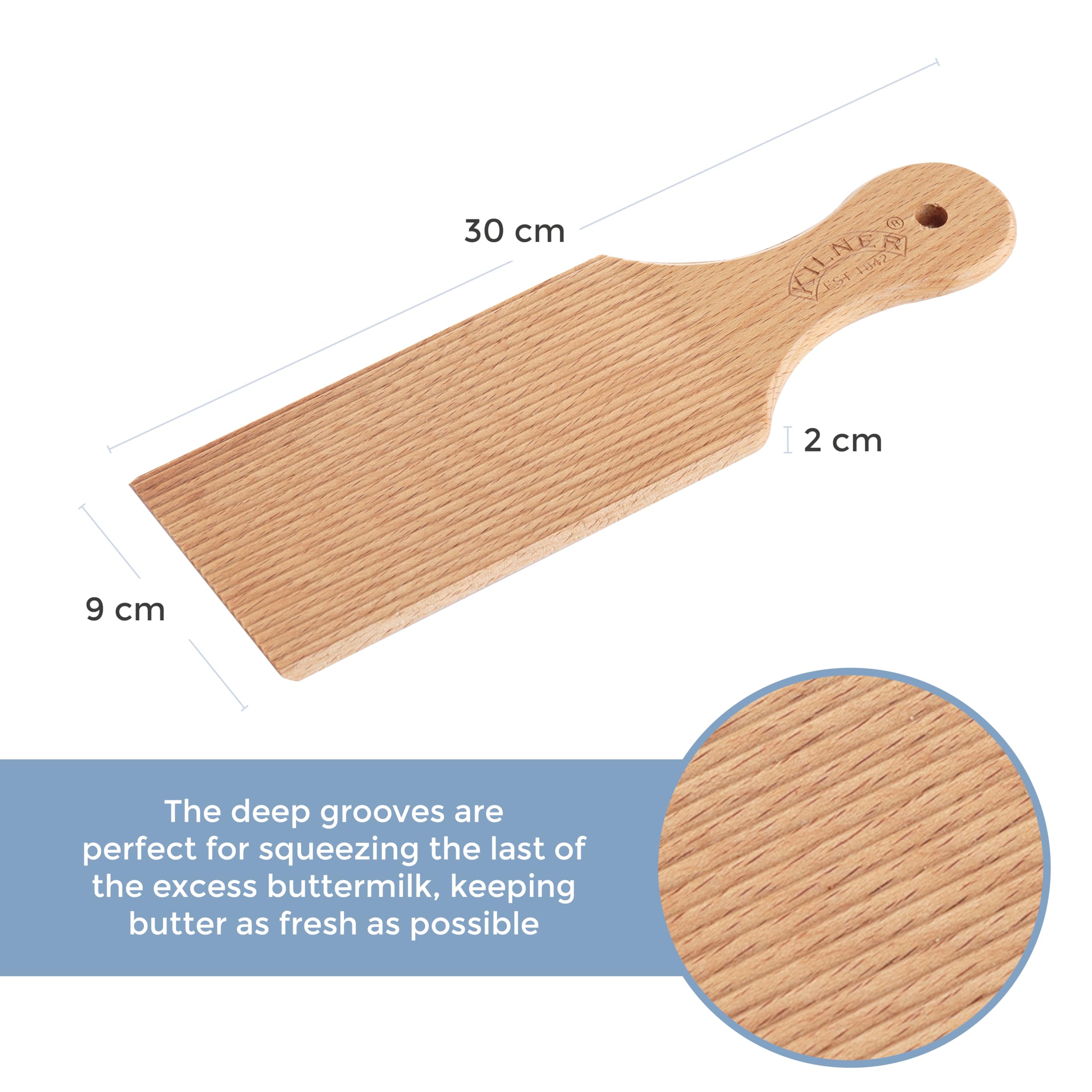 kilner-beech-wood-butter-paddles-set-of-2-natural-wood-for-perfect-butter-shapin image 4