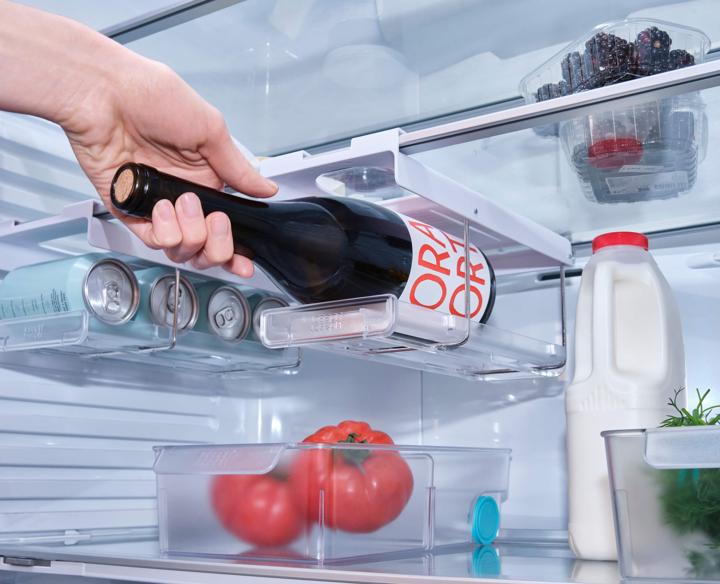 joseph-joseph-fridgestore-under-shelf-collapsible-bottle-holder image 3